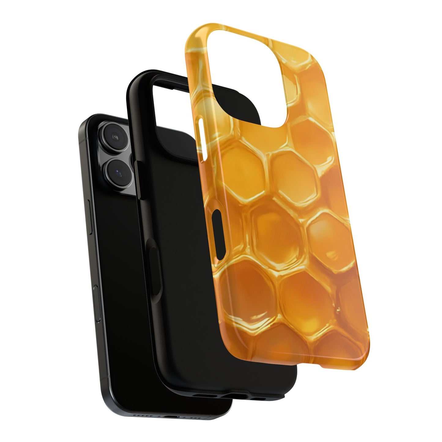 Golden Hive Case | Honeycomb-Inspired Tough Protection