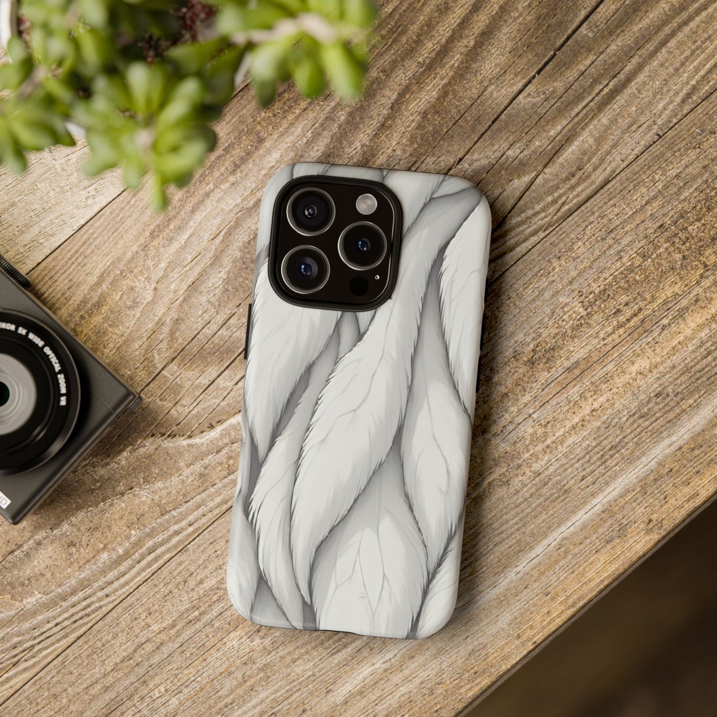 Fur Currents Case | Chinchilla-Inspired Soft Aesthetic & Lasting Protection