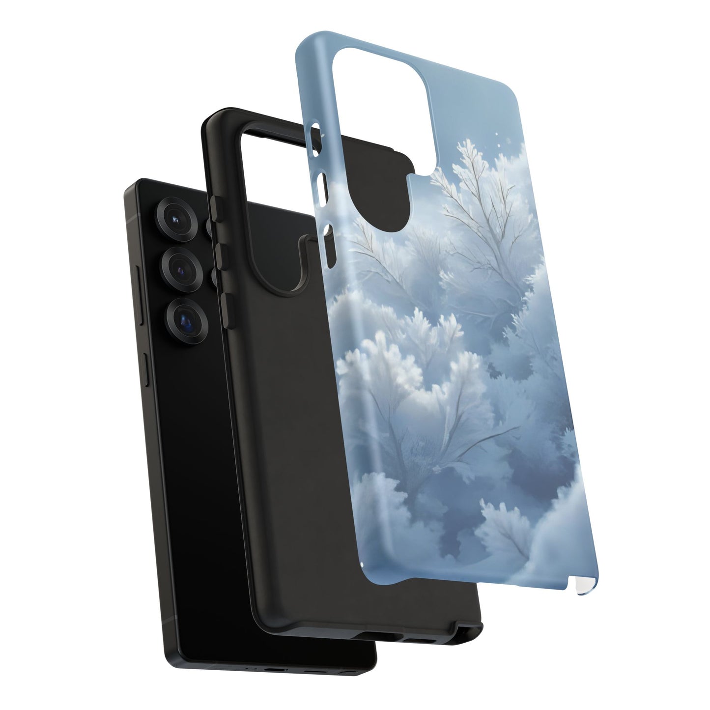 Frostglow Branch Case | Subtle Winter Beauty, Strong Everyday Protection