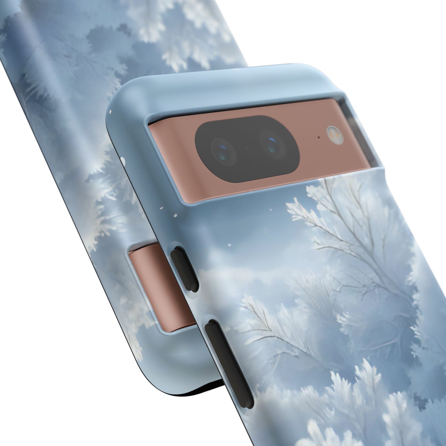 Frostglow Branch Case | Subtle Winter Beauty, Strong Everyday Protection