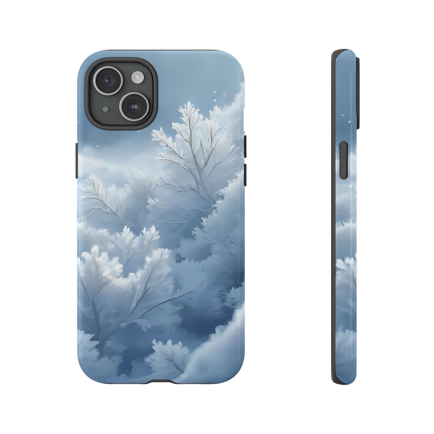 Frostglow Branch Case | Subtle Winter Beauty, Strong Everyday Protection