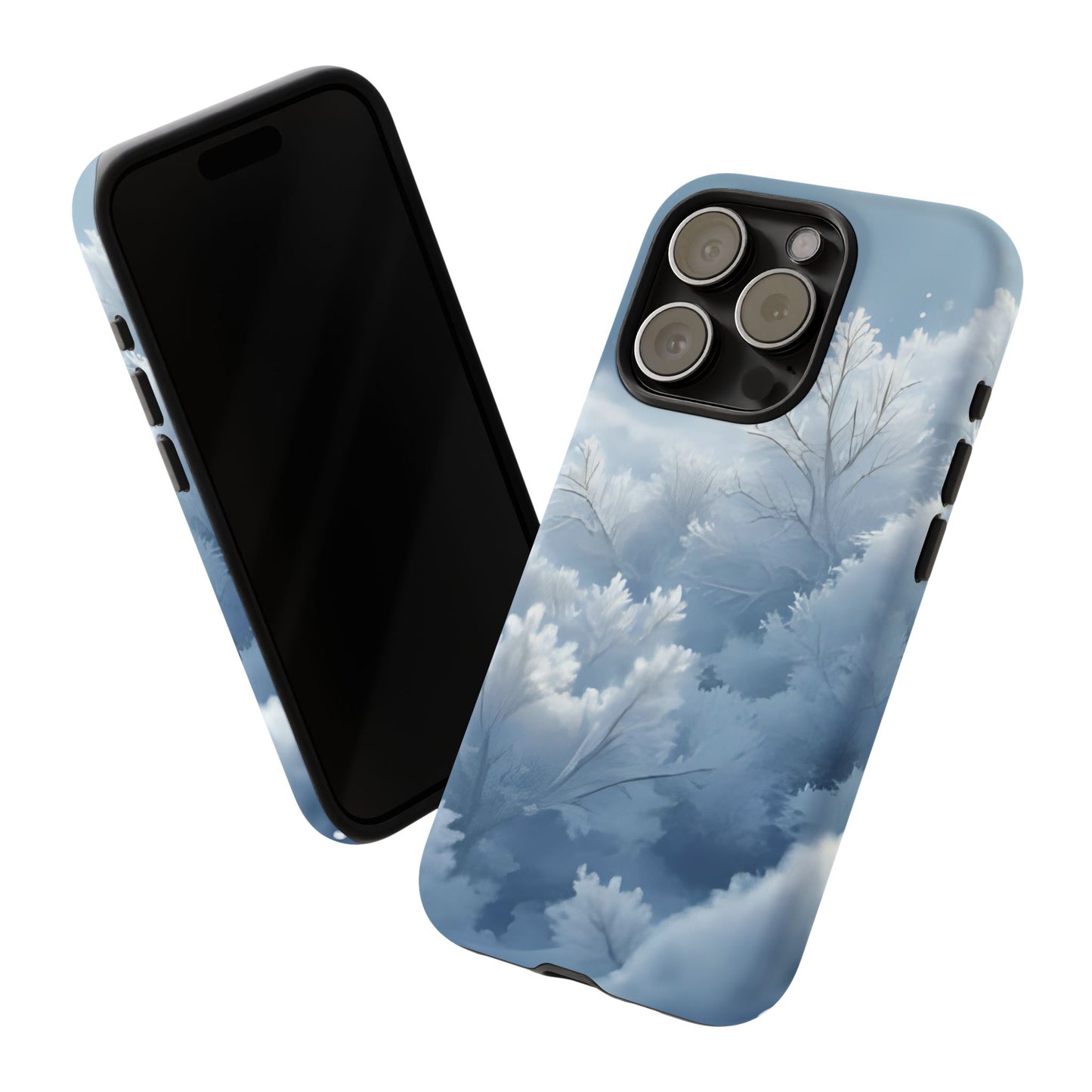 Frostglow Branch Case | Subtle Winter Beauty, Strong Everyday Protection