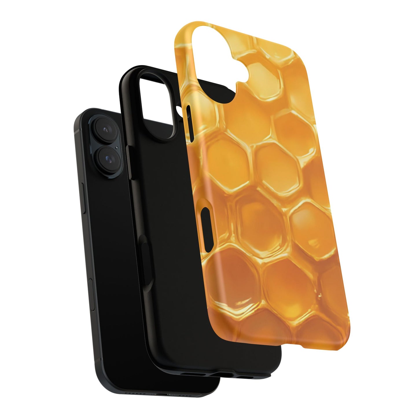 Golden Hive Case | Honeycomb-Inspired Tough Protection