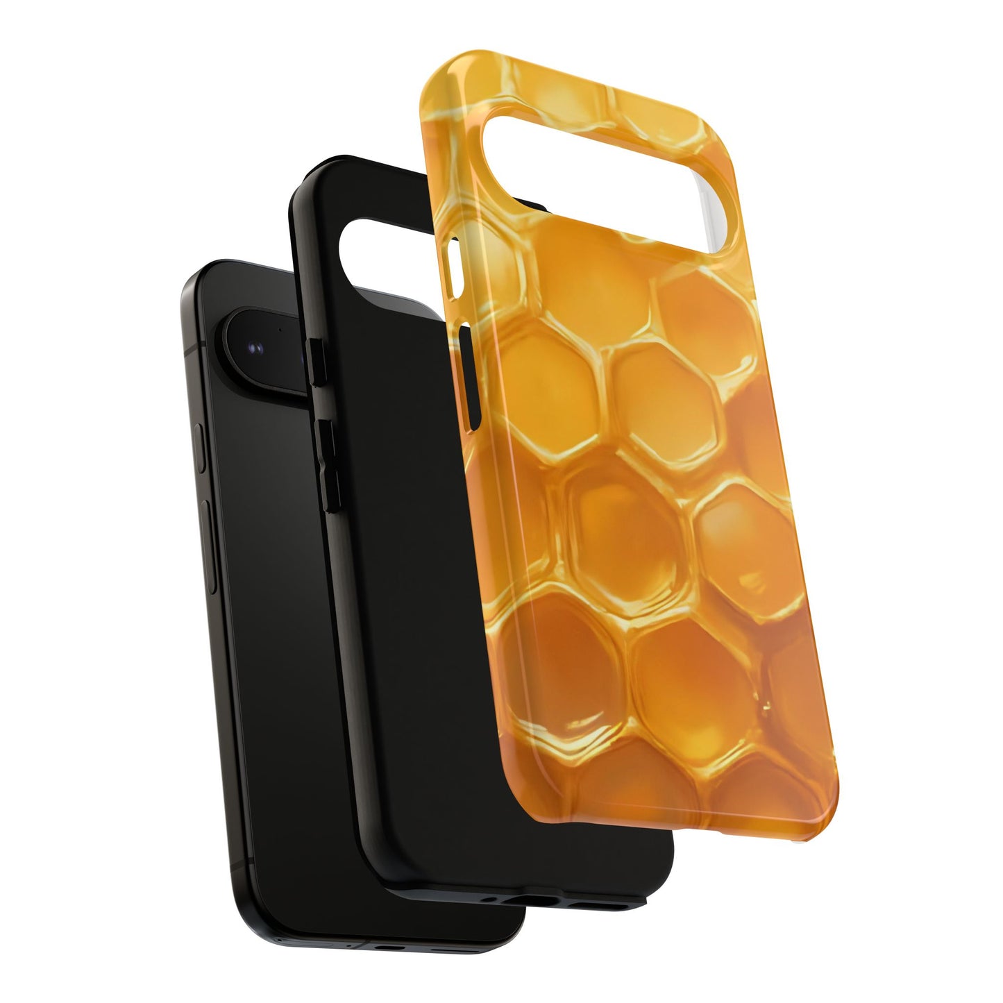Golden Hive Case | Honeycomb-Inspired Tough Protection