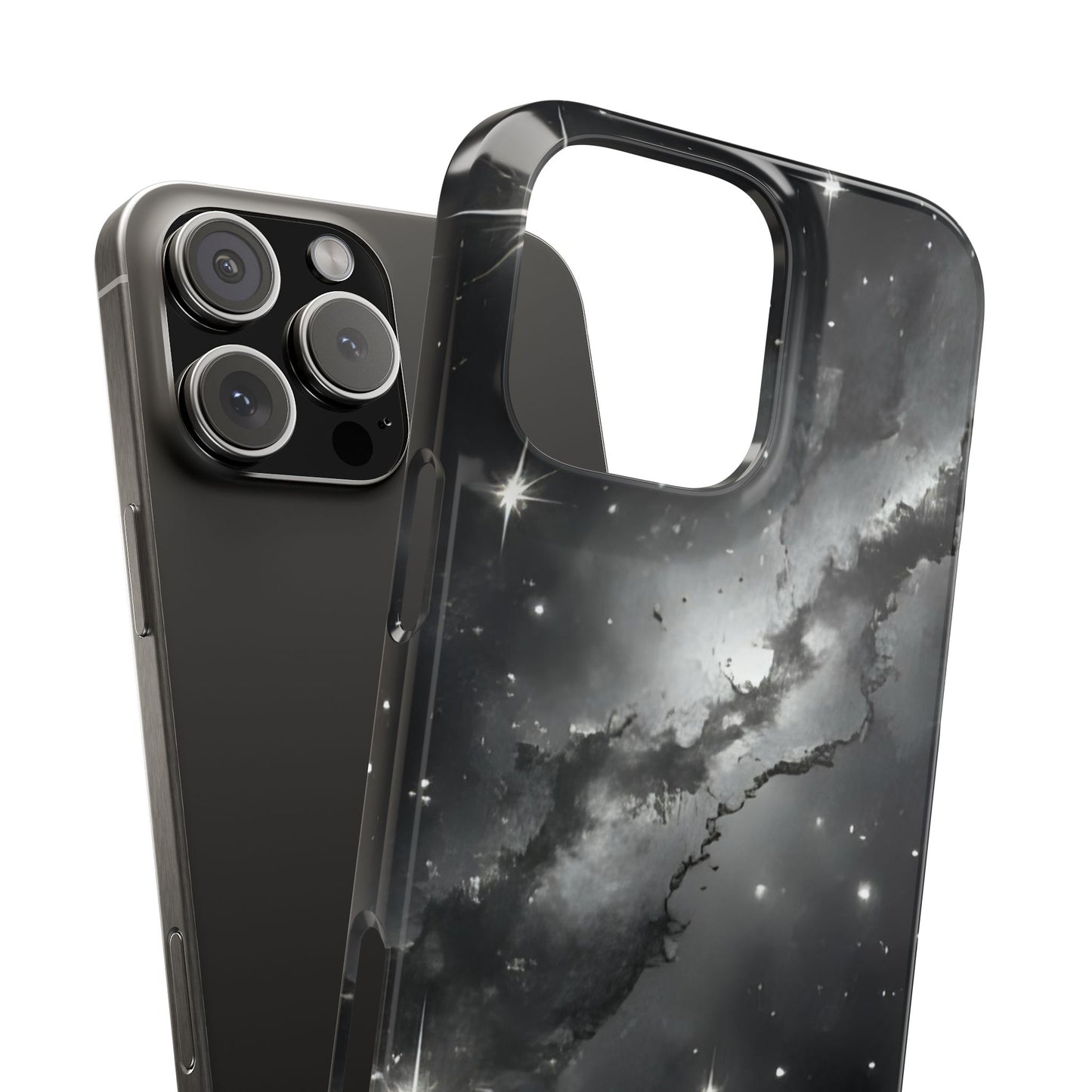 Stellar Veil Case | Slim Galaxy-Inspired Starfield Phone Cover