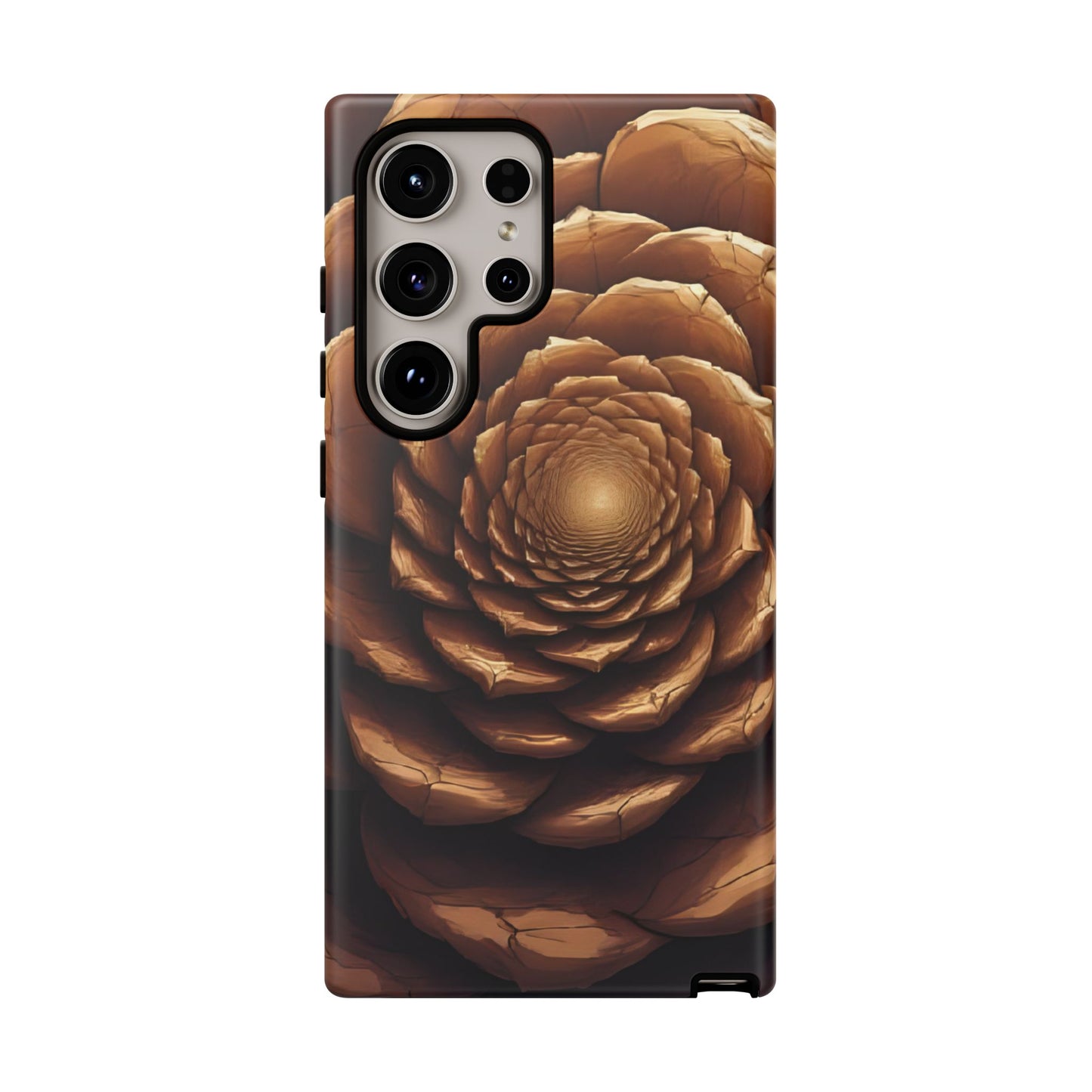 Forest Ember Case | Pinecone-Inspired Rustic Phone Protection