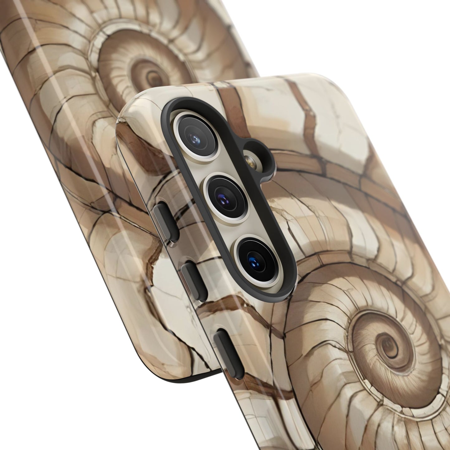 Spiral Shell Case | Ocean-Inspired Flow & Protection
