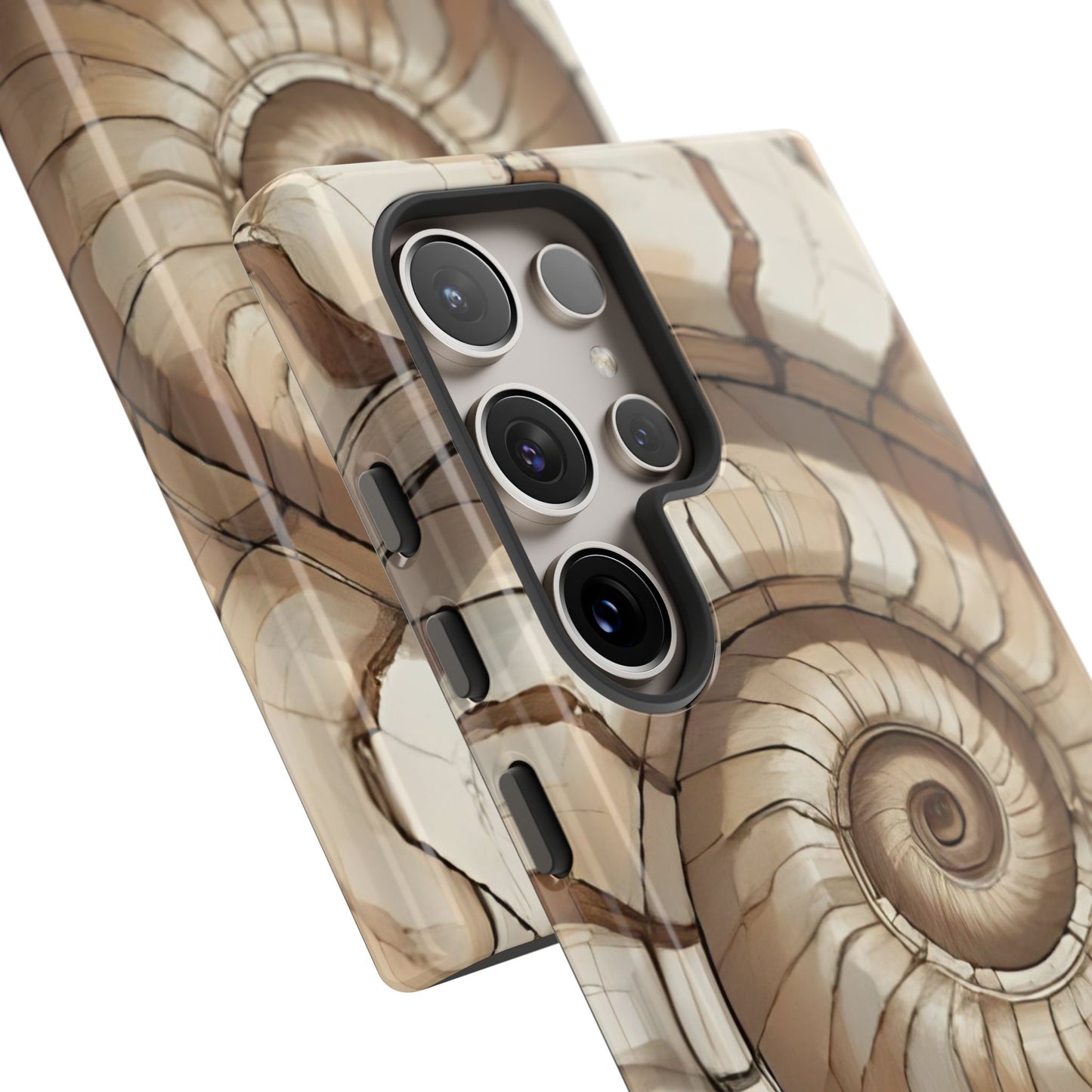 Spiral Shell Case | Ocean-Inspired Flow & Protection