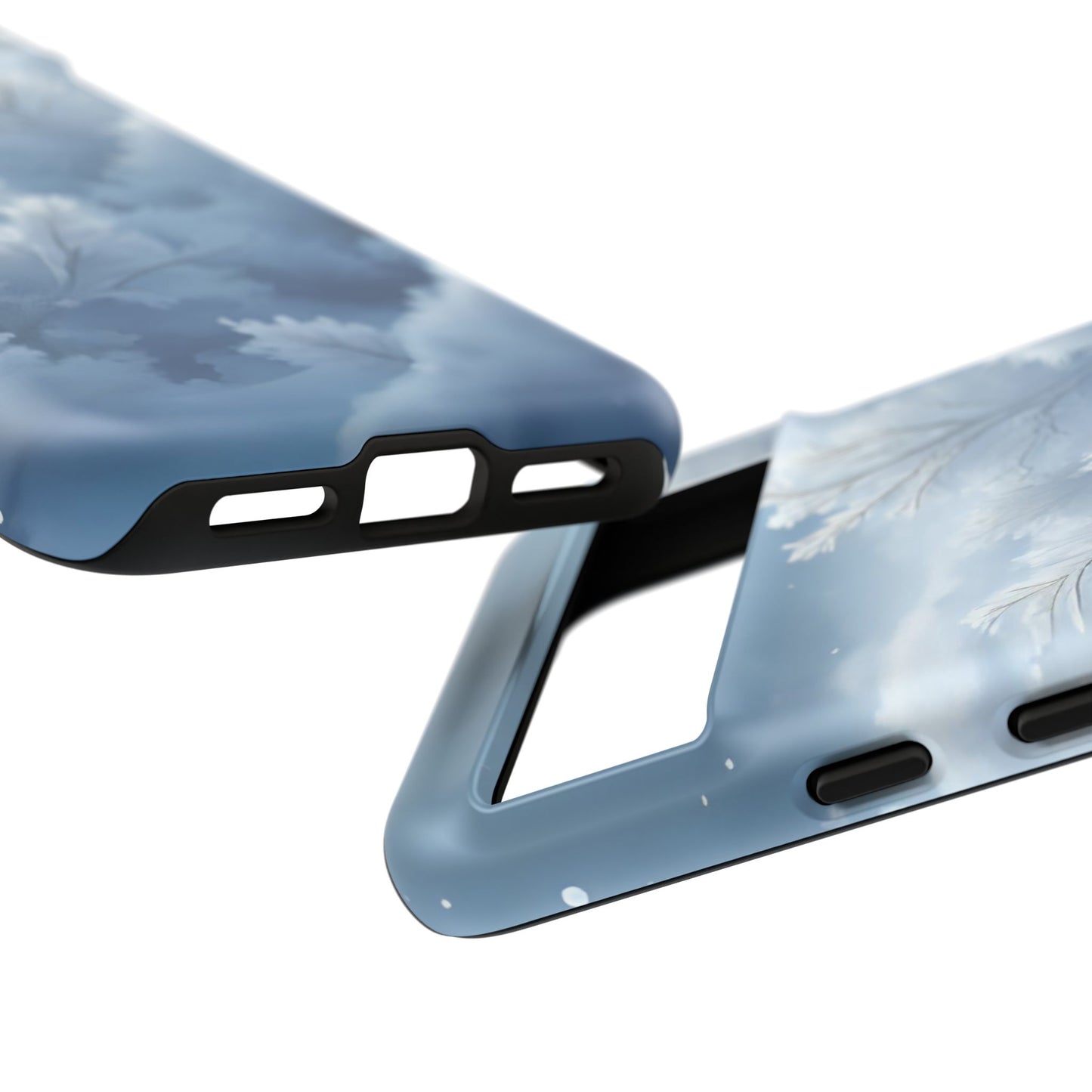Frostglow Branch Case | Subtle Winter Beauty, Strong Everyday Protection