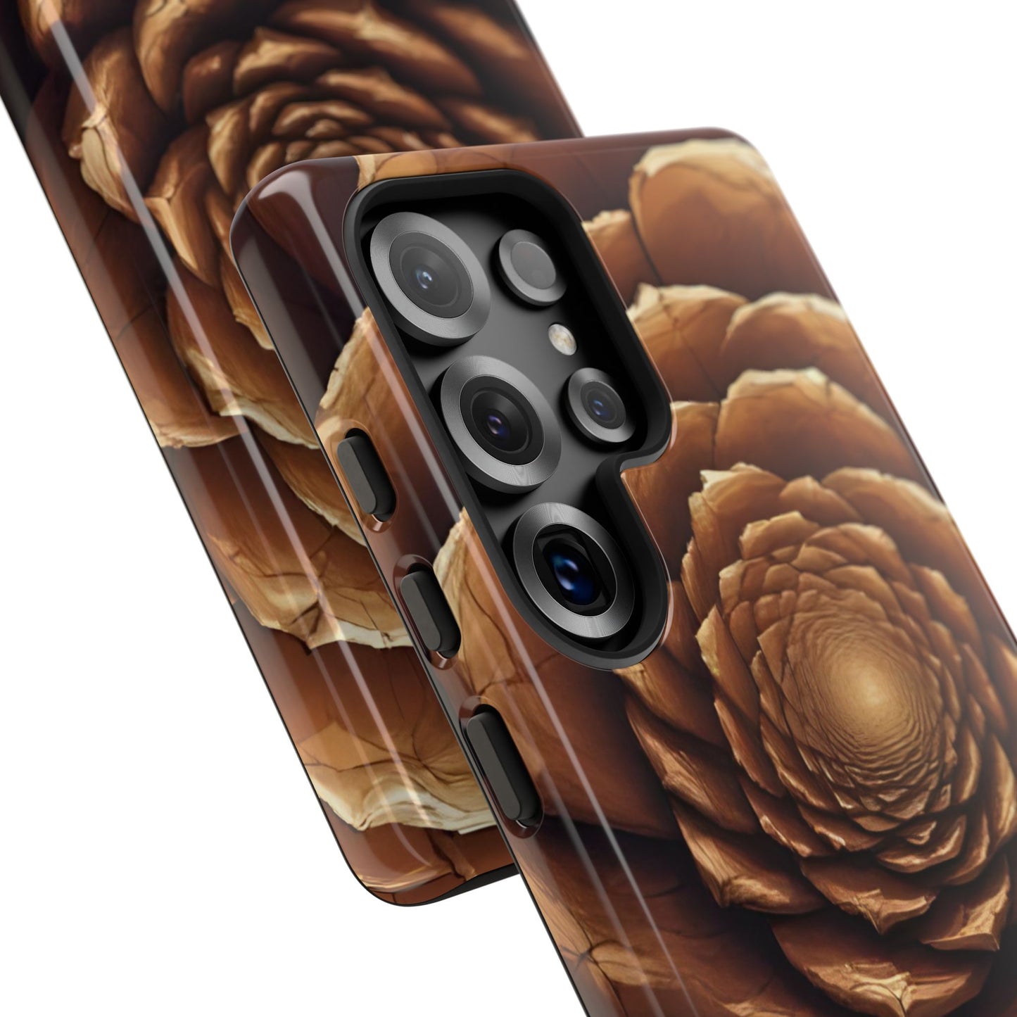 Forest Ember Case | Pinecone-Inspired Rustic Phone Protection