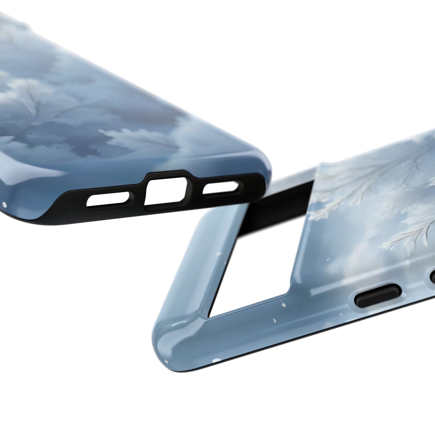 Frostglow Branch Case | Subtle Winter Beauty, Strong Everyday Protection