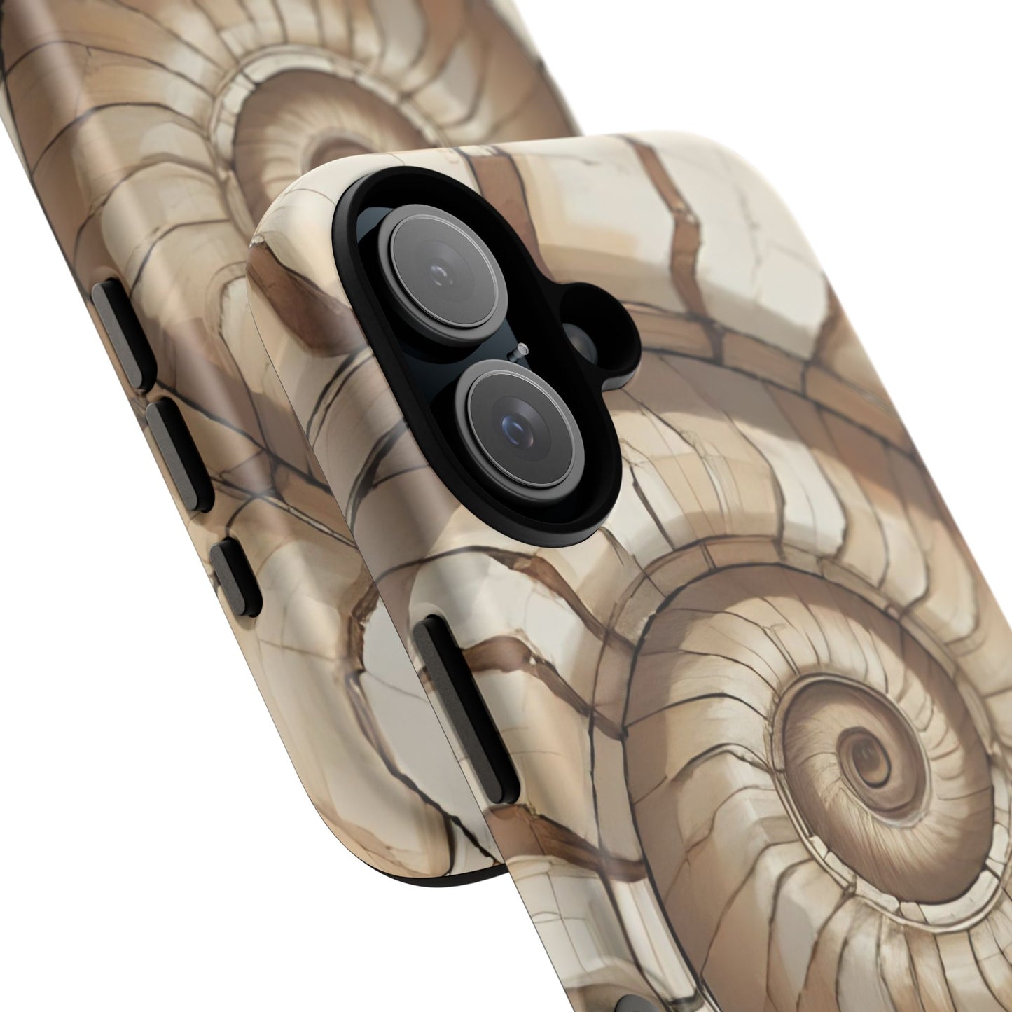 Spiral Shell Case | Ocean-Inspired Flow & Protection