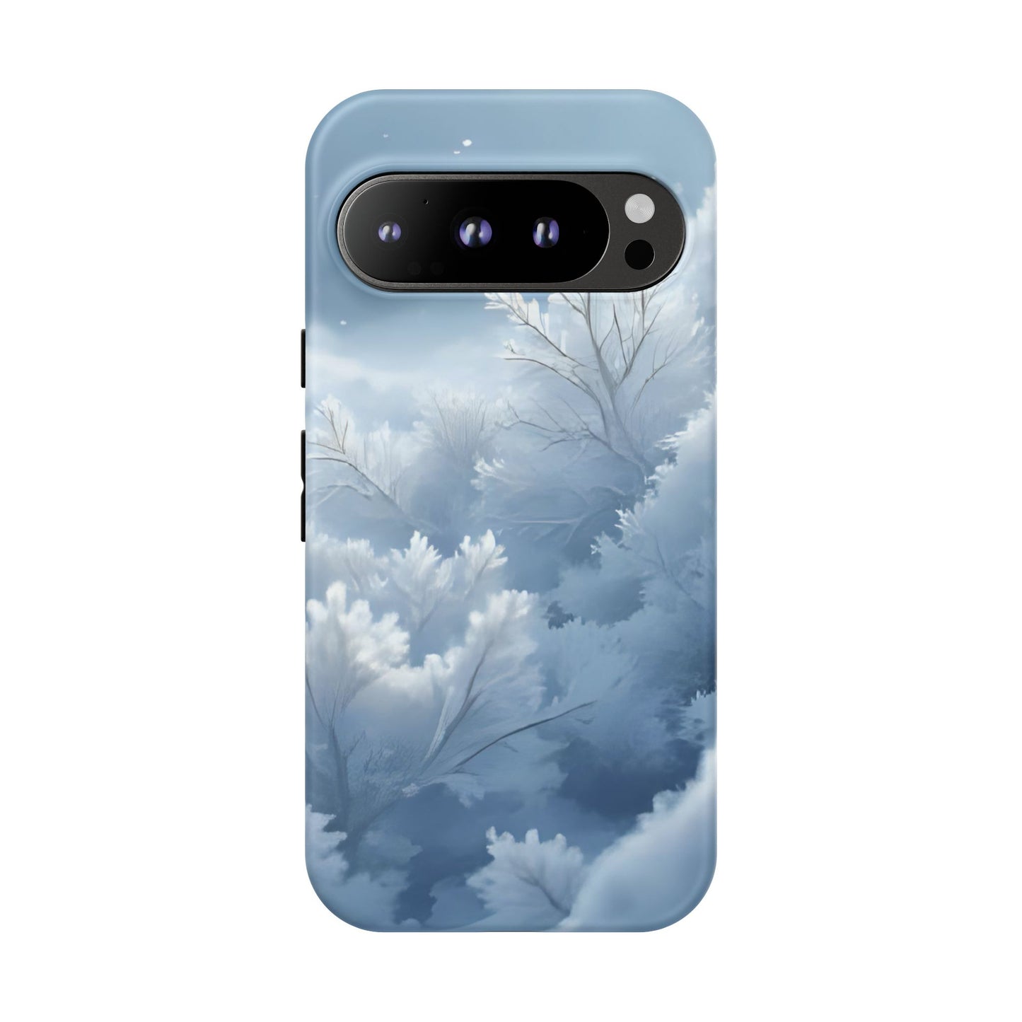 Frostglow Branch Case | Subtle Winter Beauty, Strong Everyday Protection