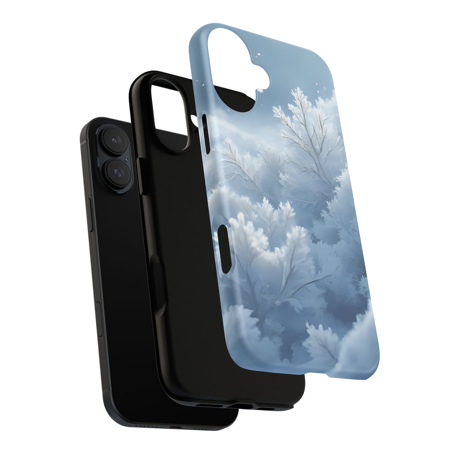 Frostglow Branch Case | Subtle Winter Beauty, Strong Everyday Protection
