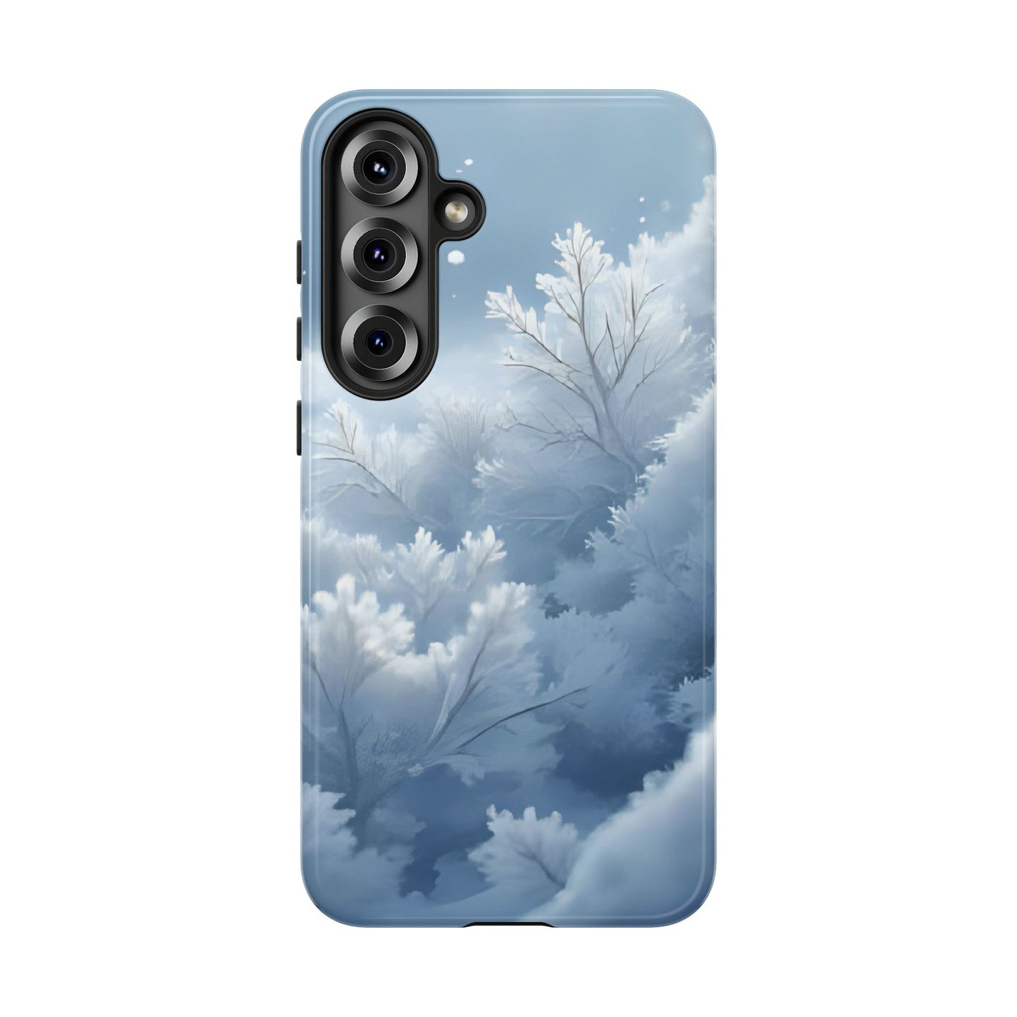 Frostglow Branch Case | Subtle Winter Beauty, Strong Everyday Protection