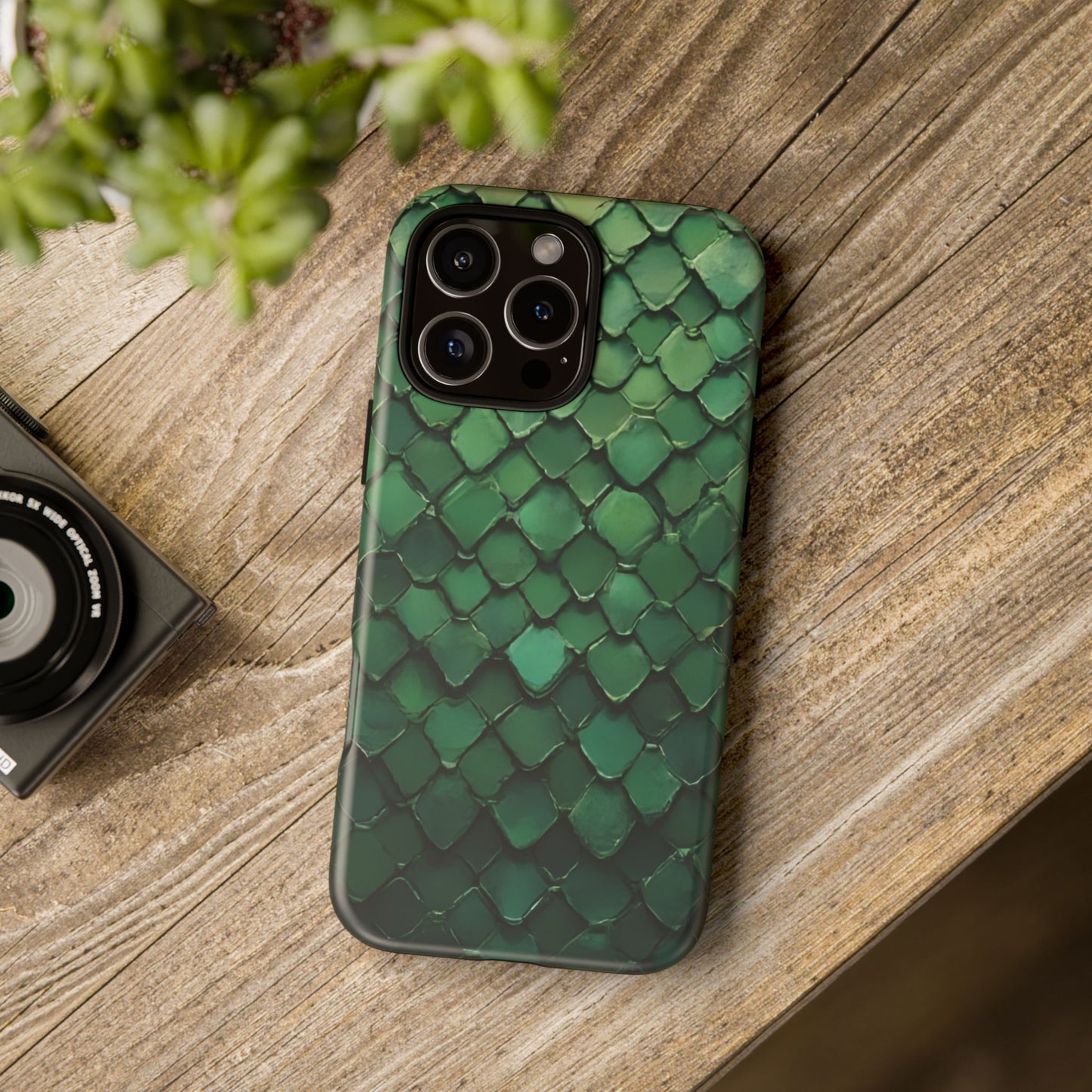 Verdant Scale Case | Bold Nature-Inspired Phone Armor