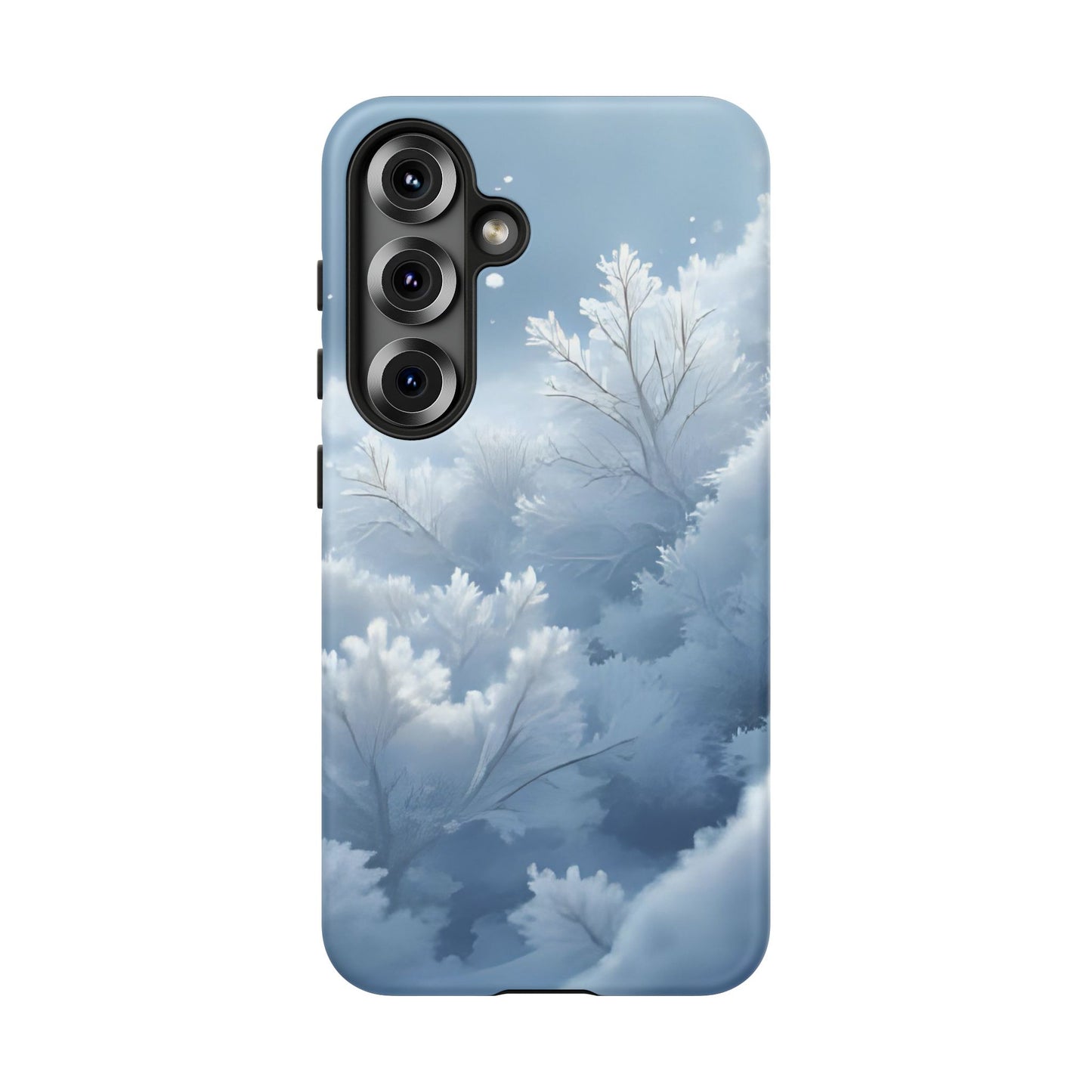 Frostglow Branch Case | Subtle Winter Beauty, Strong Everyday Protection