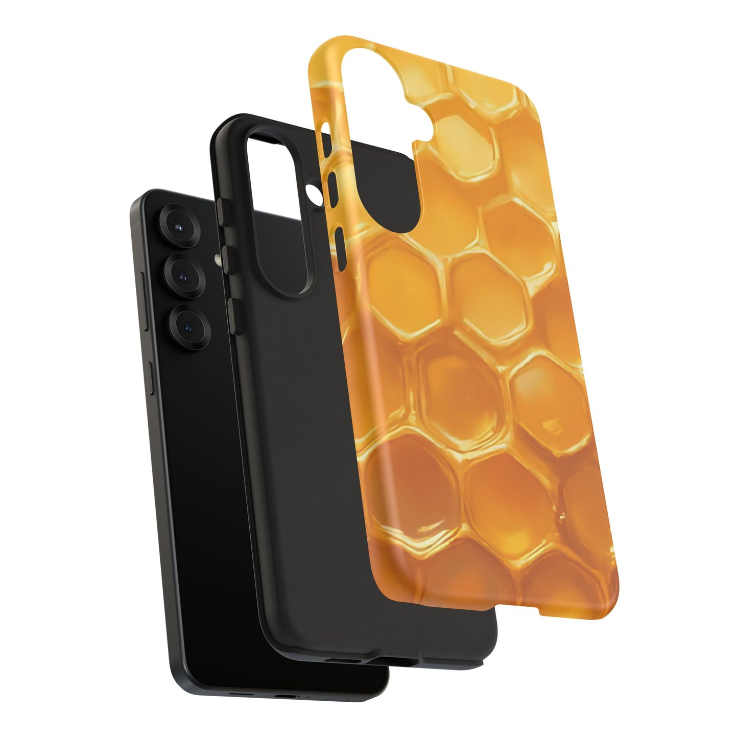 Golden Hive Case | Honeycomb-Inspired Tough Protection