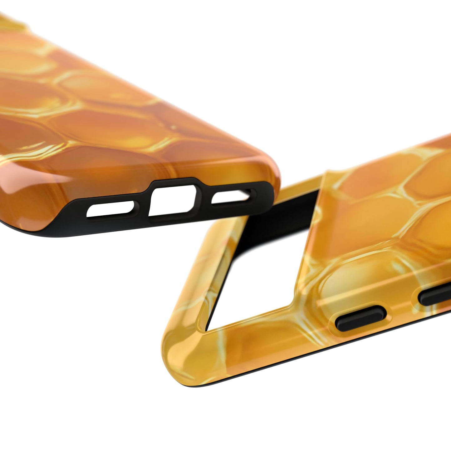 Golden Hive Case | Honeycomb-Inspired Tough Protection