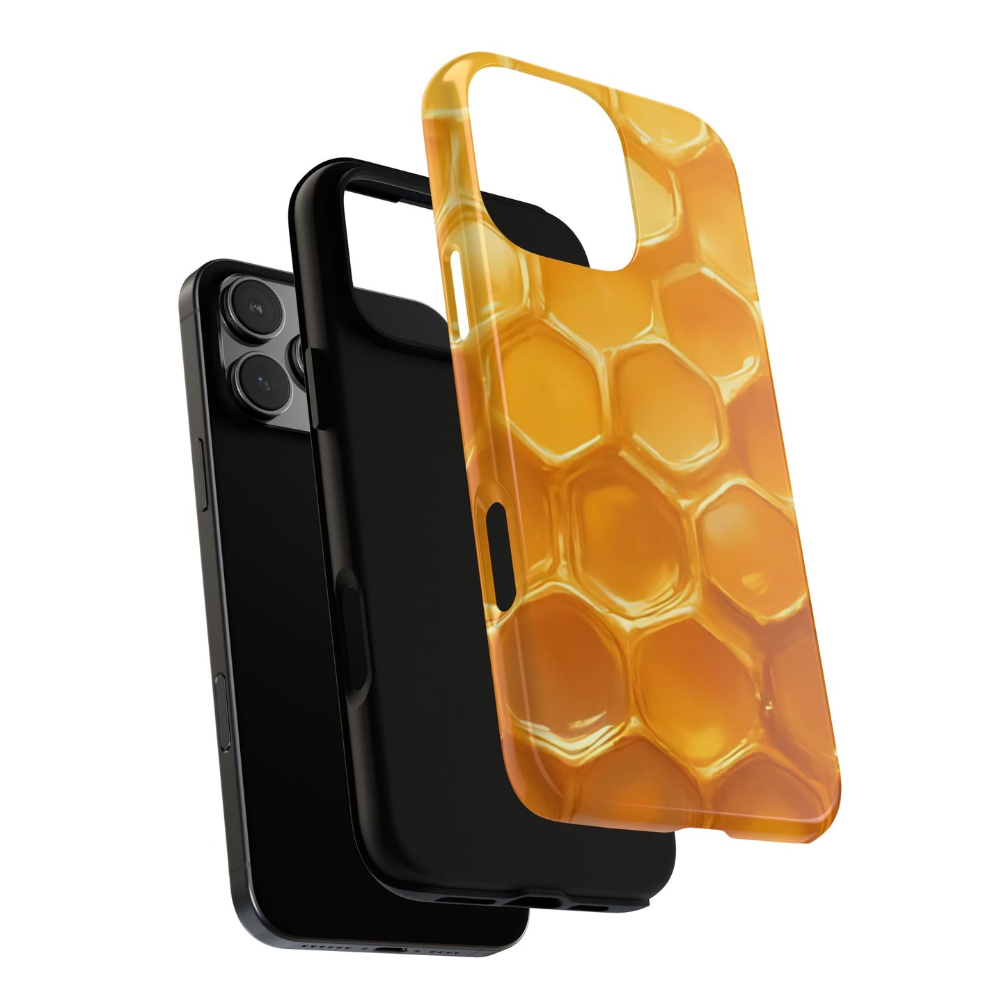 Golden Hive Case | Honeycomb-Inspired Tough Protection