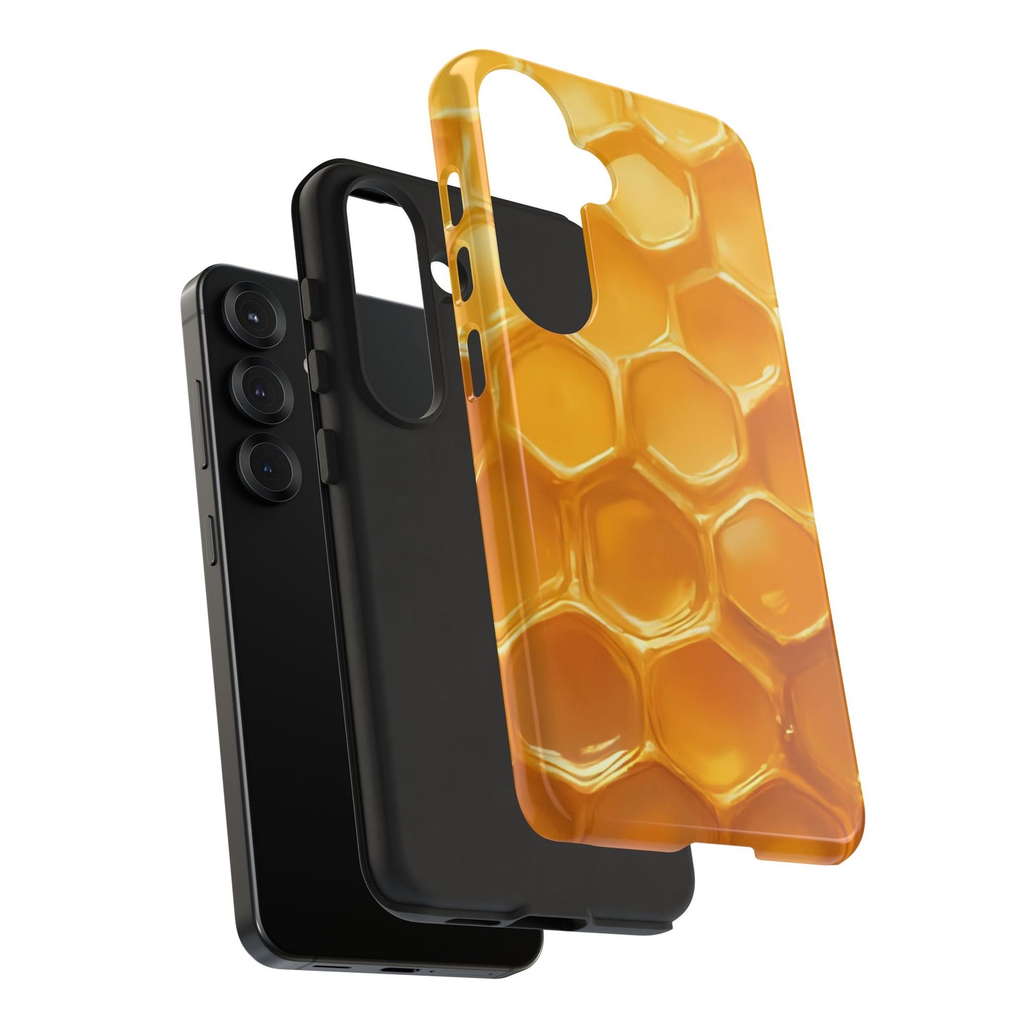 Golden Hive Case | Honeycomb-Inspired Tough Protection