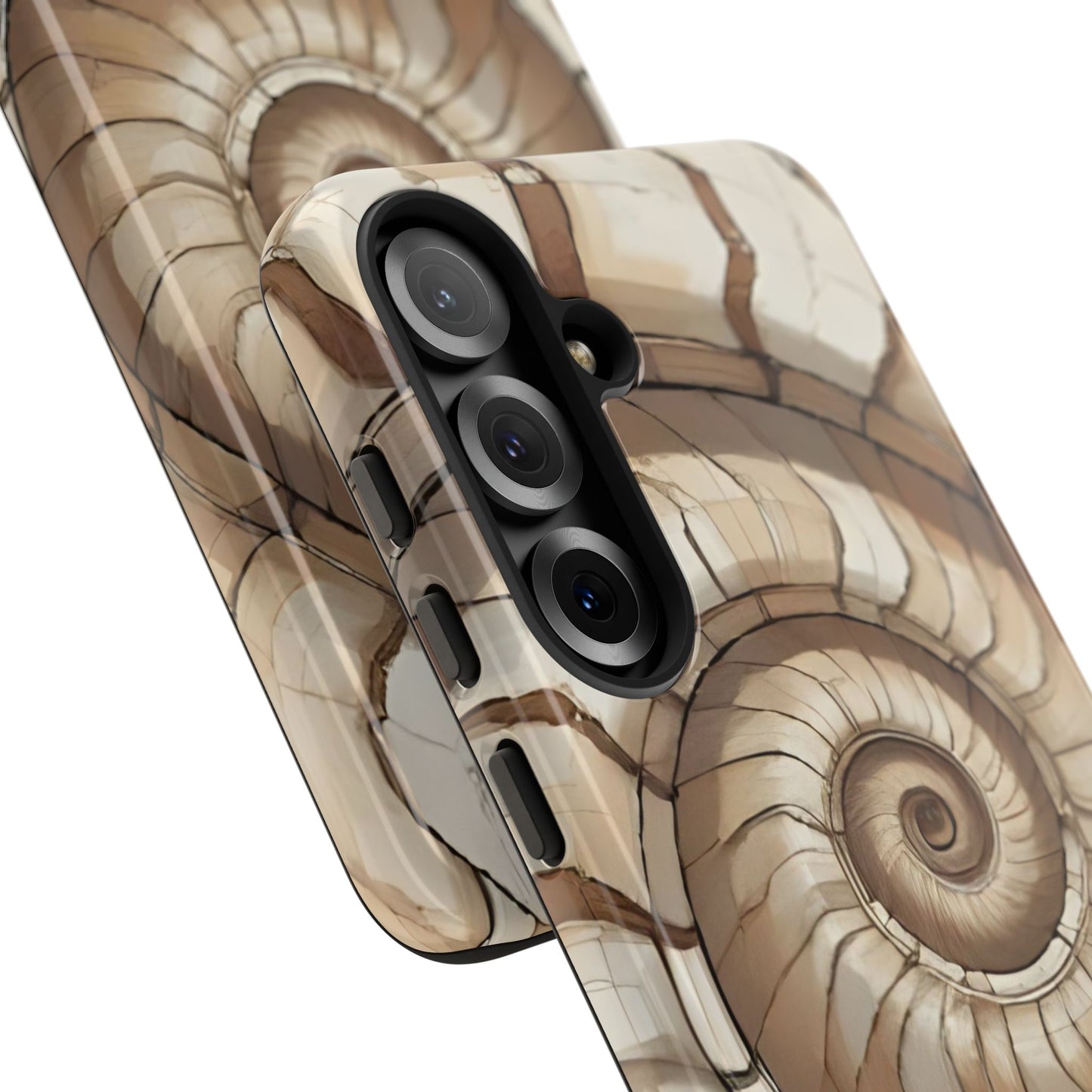 Spiral Shell Case | Ocean-Inspired Flow & Protection