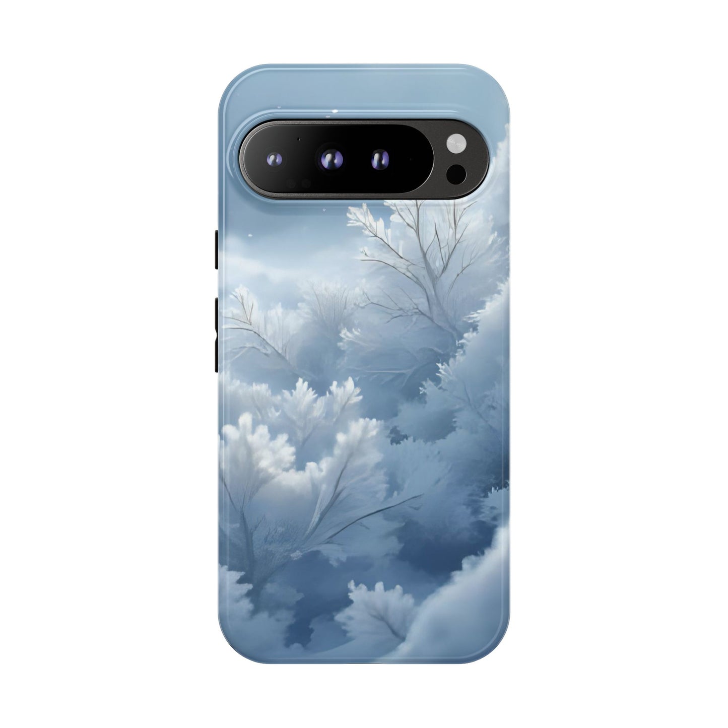 Frostglow Branch Case | Subtle Winter Beauty, Strong Everyday Protection