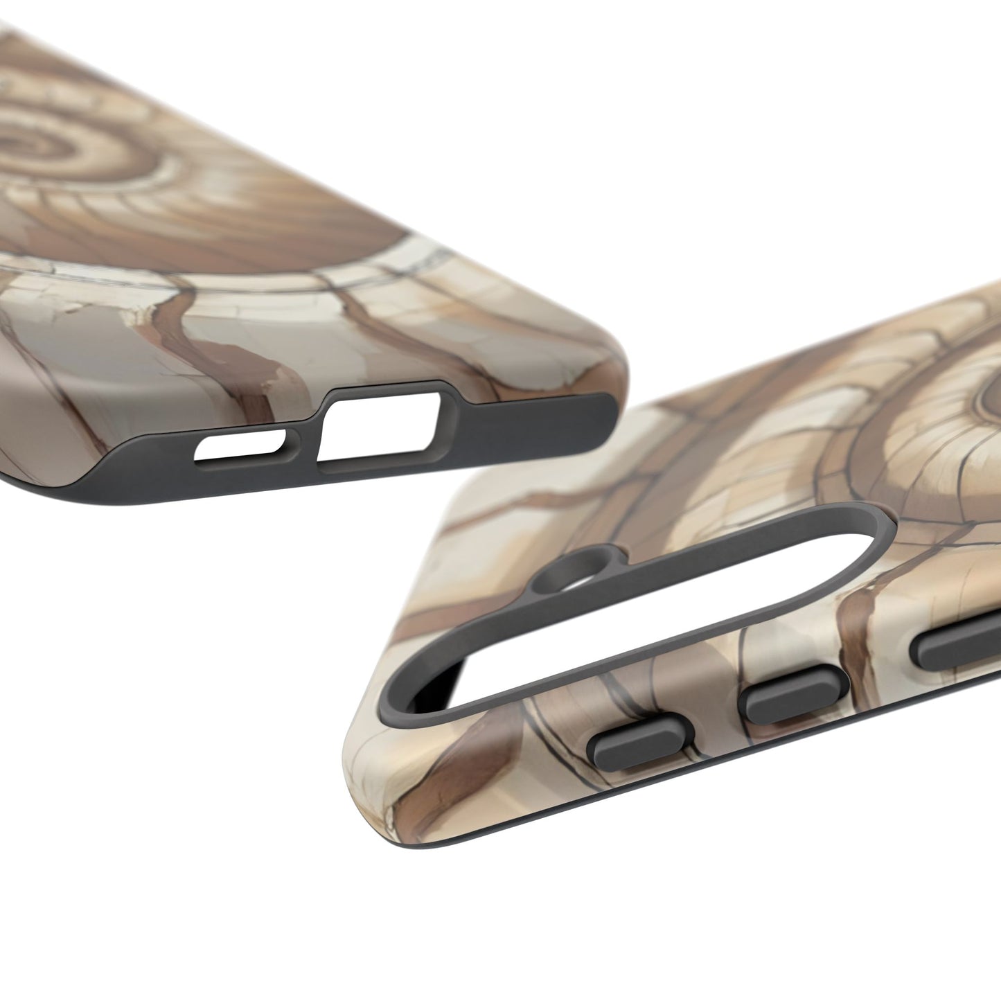 Spiral Shell Case | Ocean-Inspired Flow & Protection