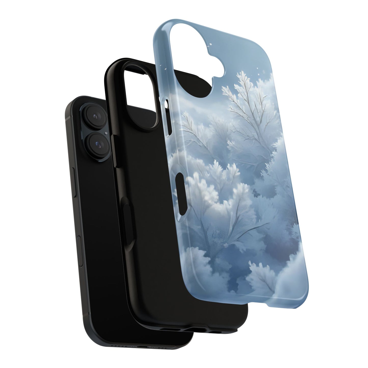 Frostglow Branch Case | Subtle Winter Beauty, Strong Everyday Protection