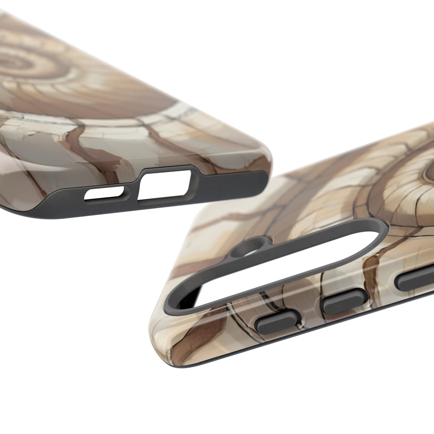 Spiral Shell Case | Ocean-Inspired Flow & Protection