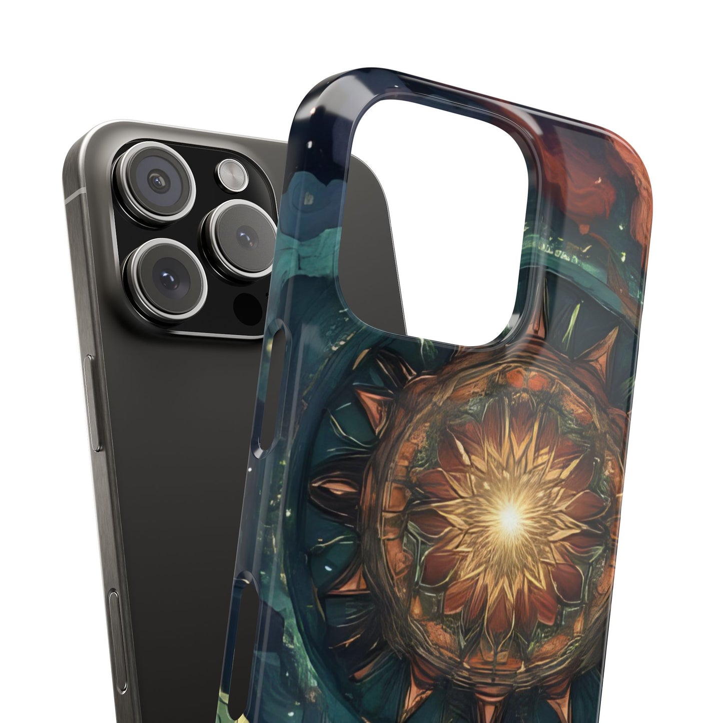 Celestial Mandala Case | Slim Glossy Astrological Phone Cover