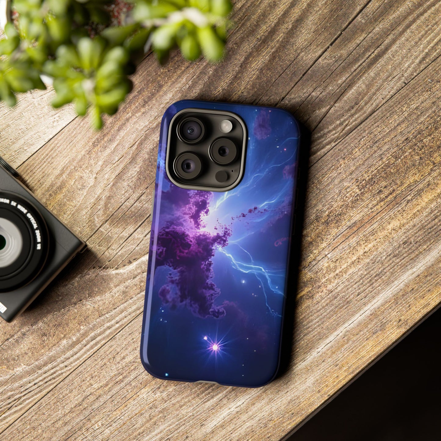Nebula Bloom Case | Vivid Space-Inspired Tough Phone Cover