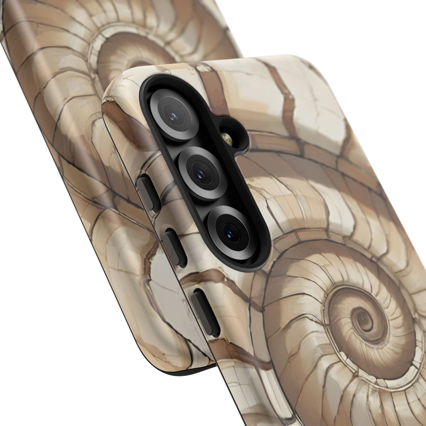 Spiral Shell Case | Ocean-Inspired Flow & Protection