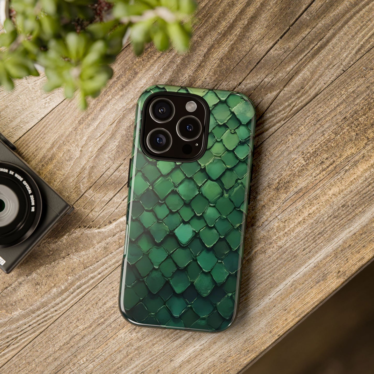 Verdant Scale Case | Bold Nature-Inspired Phone Armor