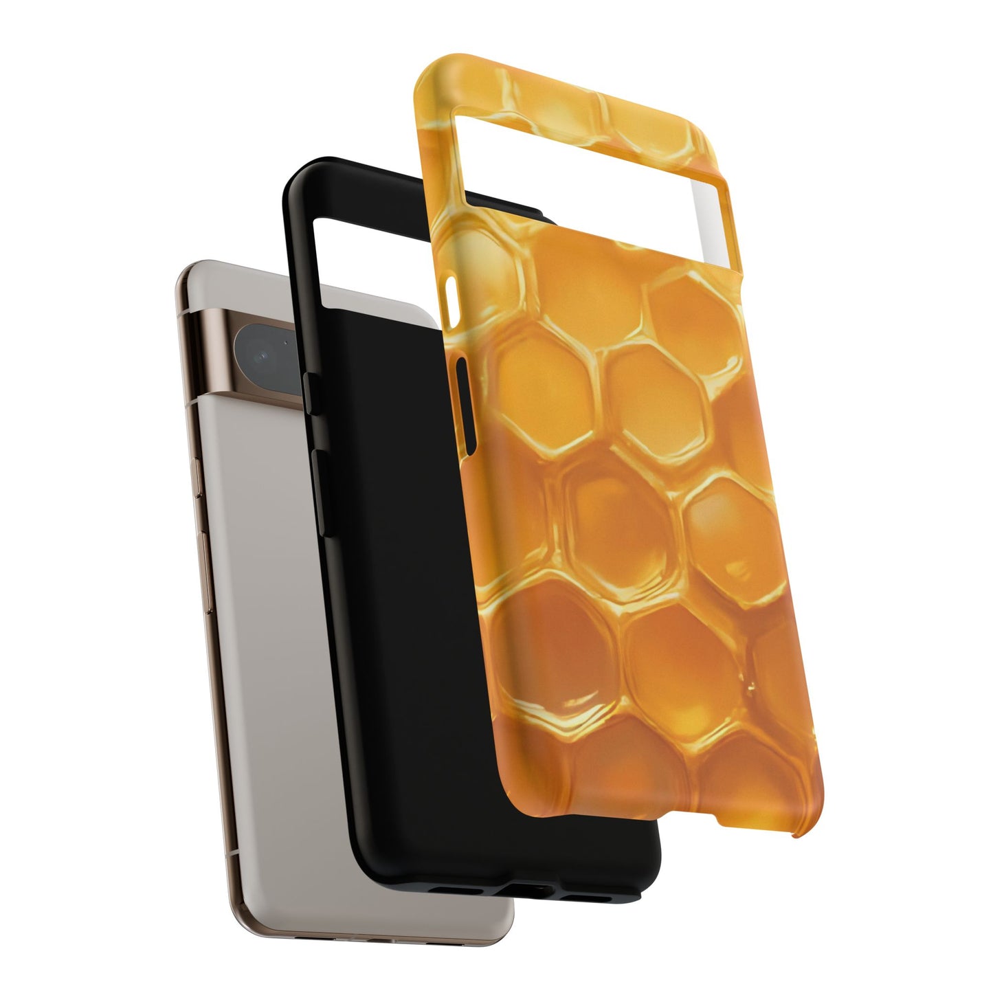 Golden Hive Case | Honeycomb-Inspired Tough Protection