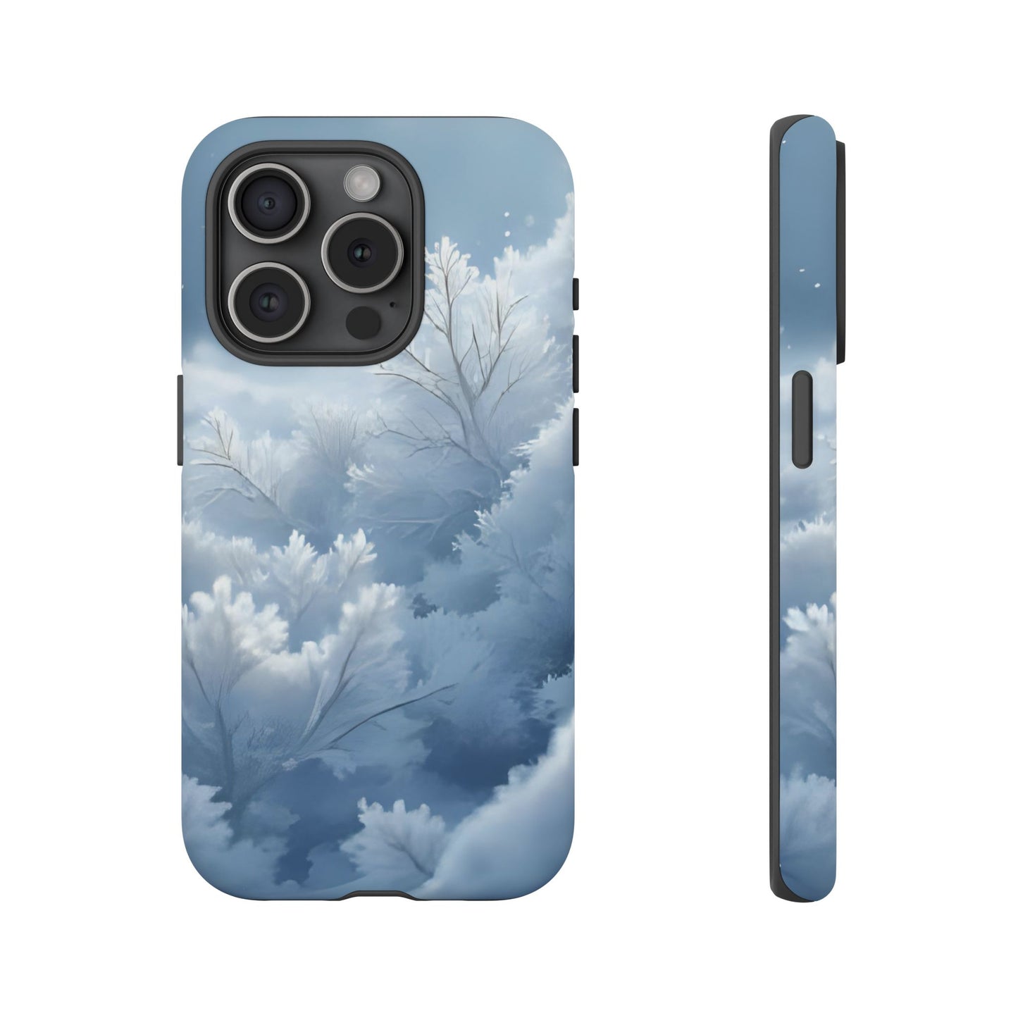 Frostglow Branch Case | Subtle Winter Beauty, Strong Everyday Protection