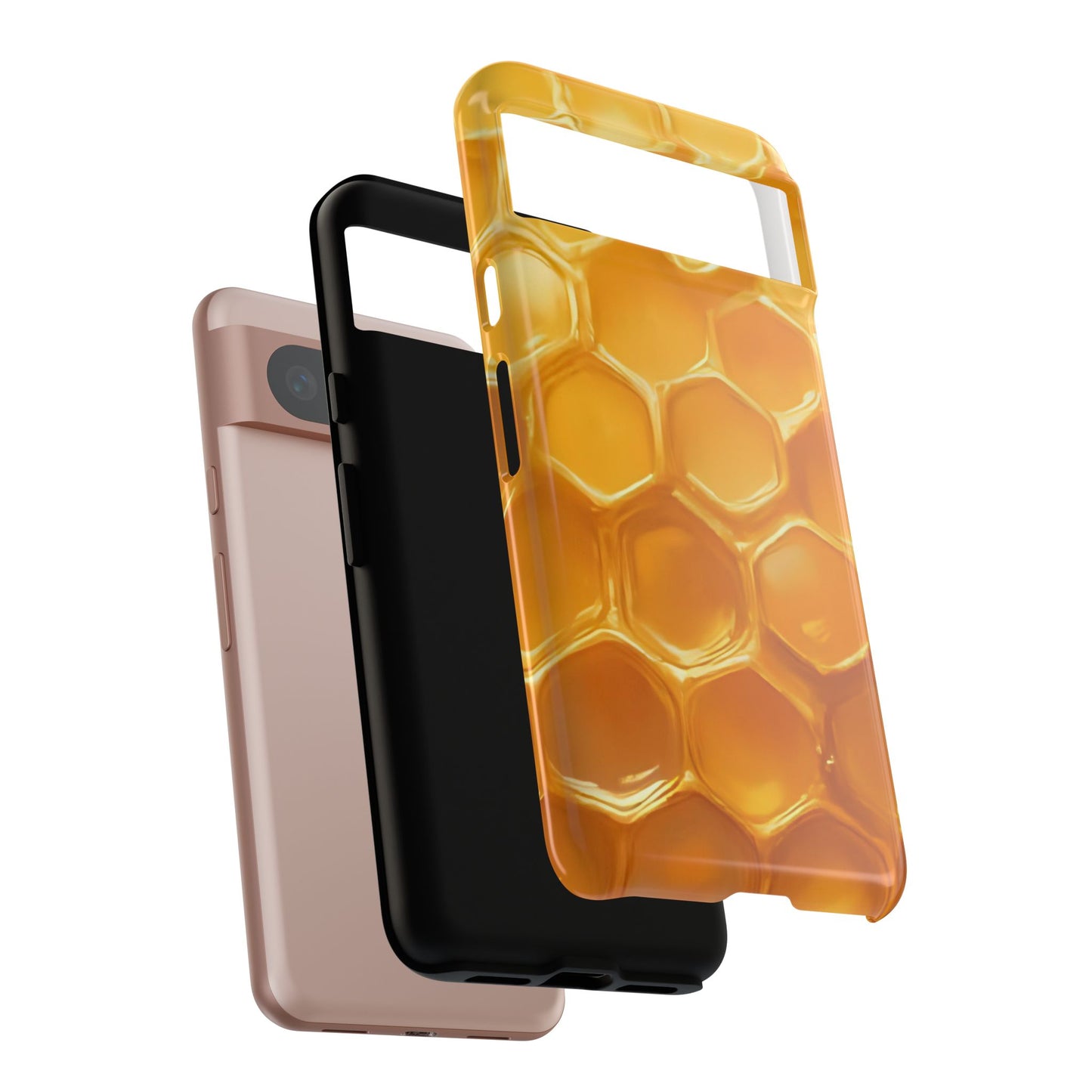 Golden Hive Case | Honeycomb-Inspired Tough Protection