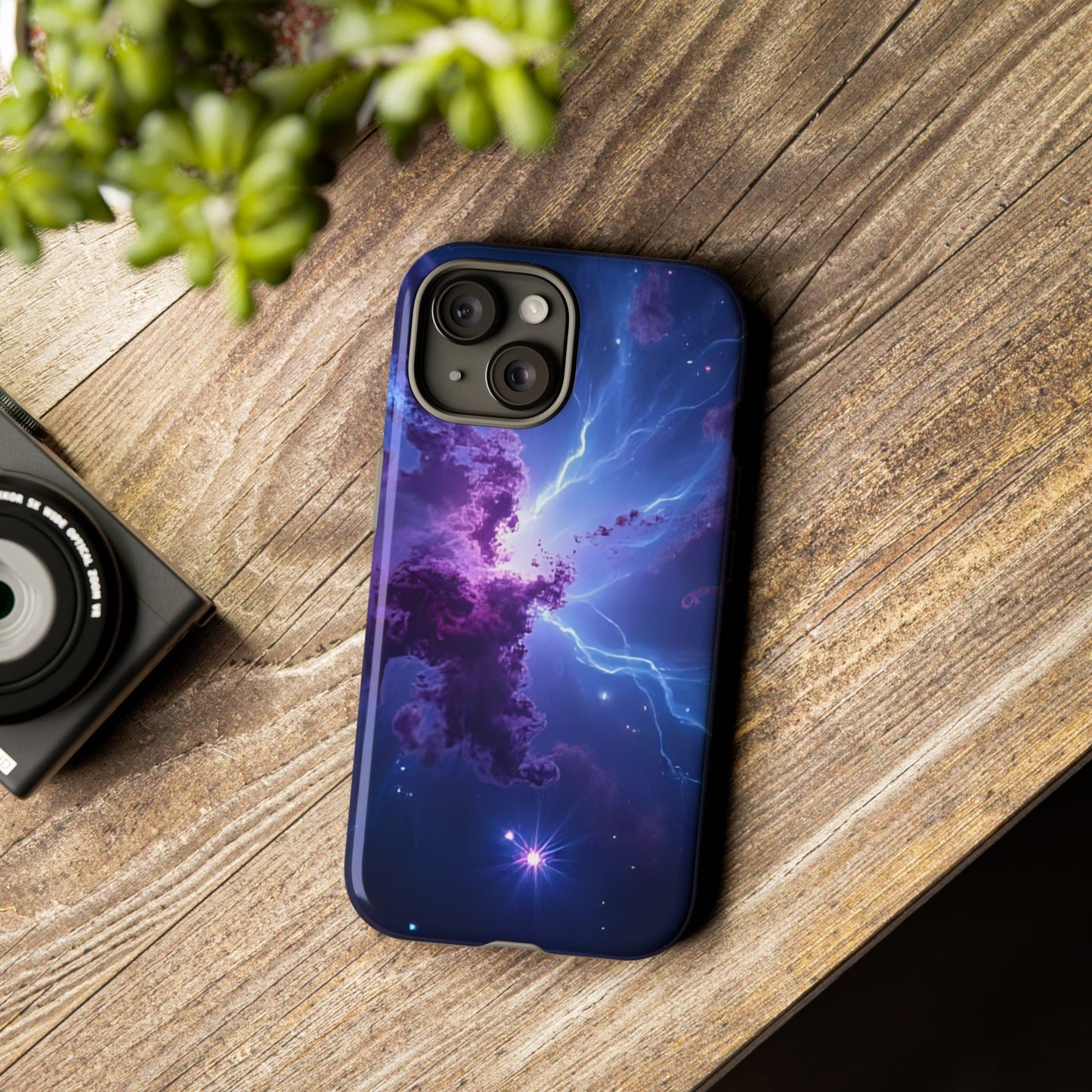 Nebula Bloom Case | Vivid Space-Inspired Tough Phone Cover