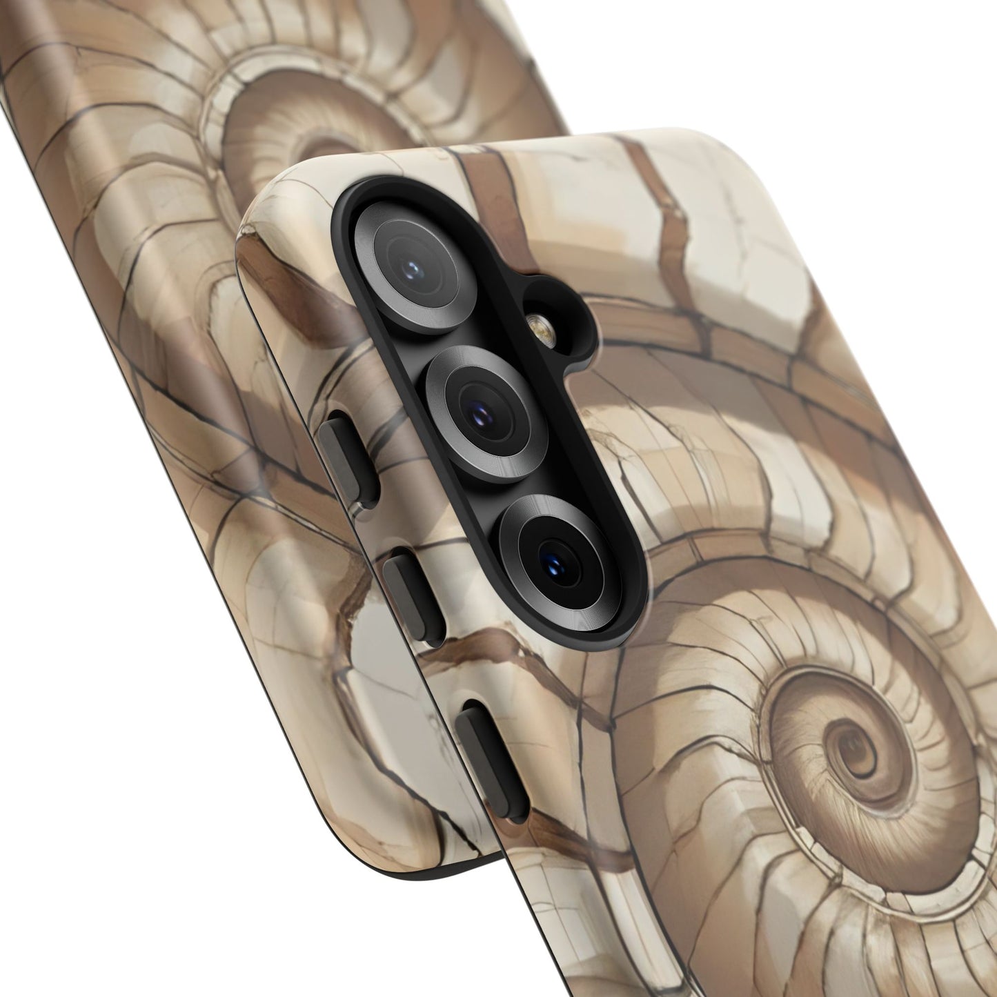 Spiral Shell Case | Ocean-Inspired Flow & Protection