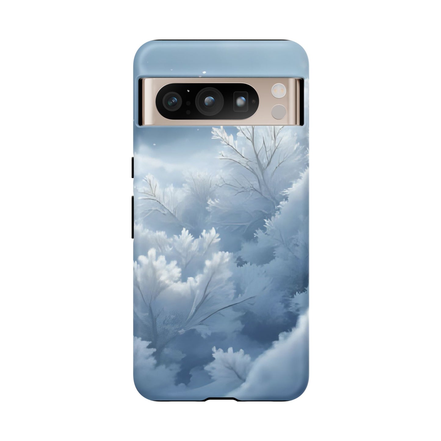 Frostglow Branch Case | Subtle Winter Beauty, Strong Everyday Protection