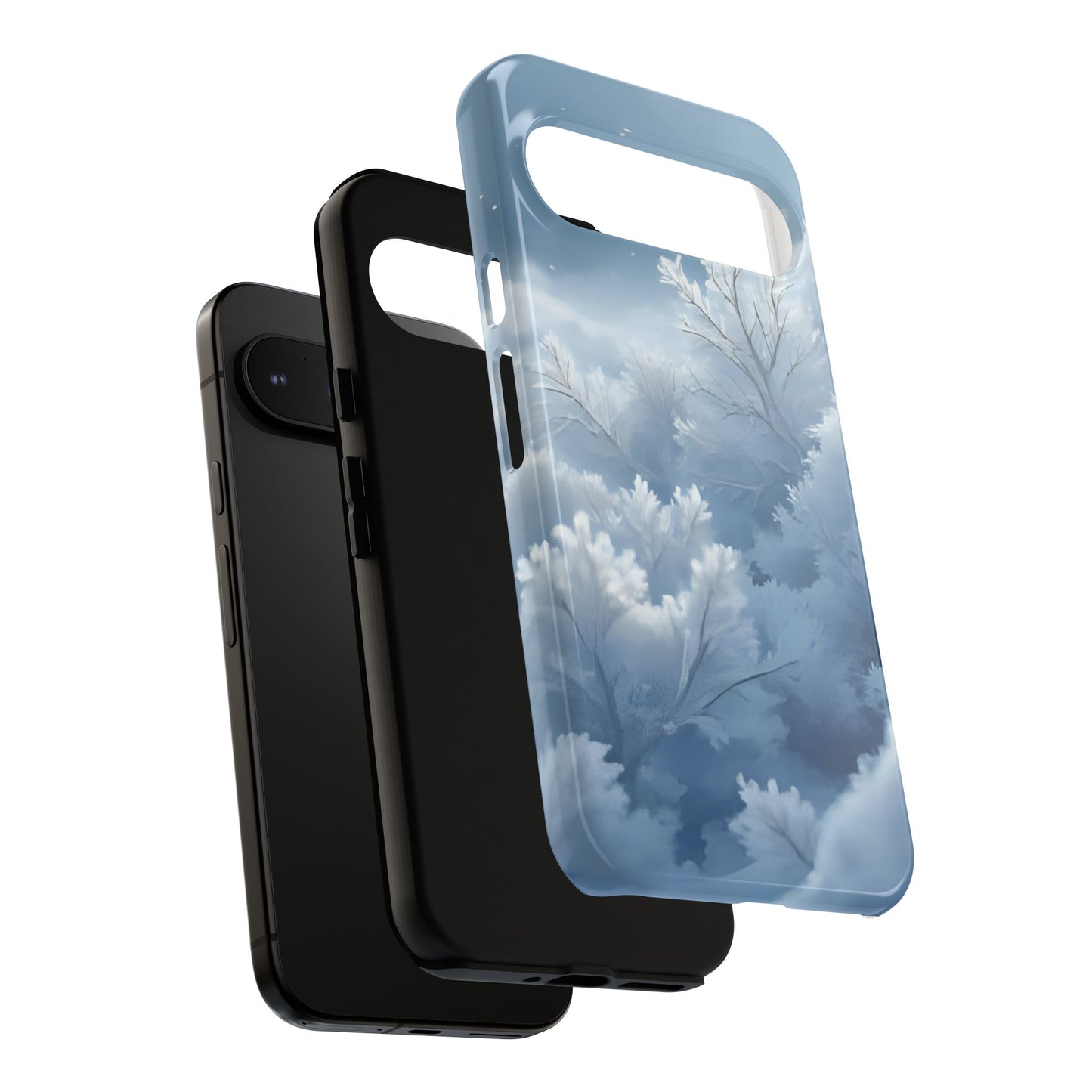 Frostglow Branch Case | Subtle Winter Beauty, Strong Everyday Protection