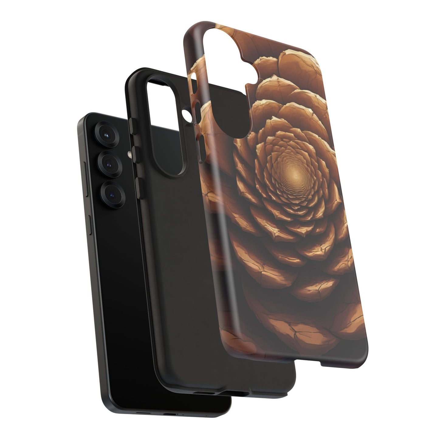 Forest Ember Case | Pinecone-Inspired Rustic Phone Protection