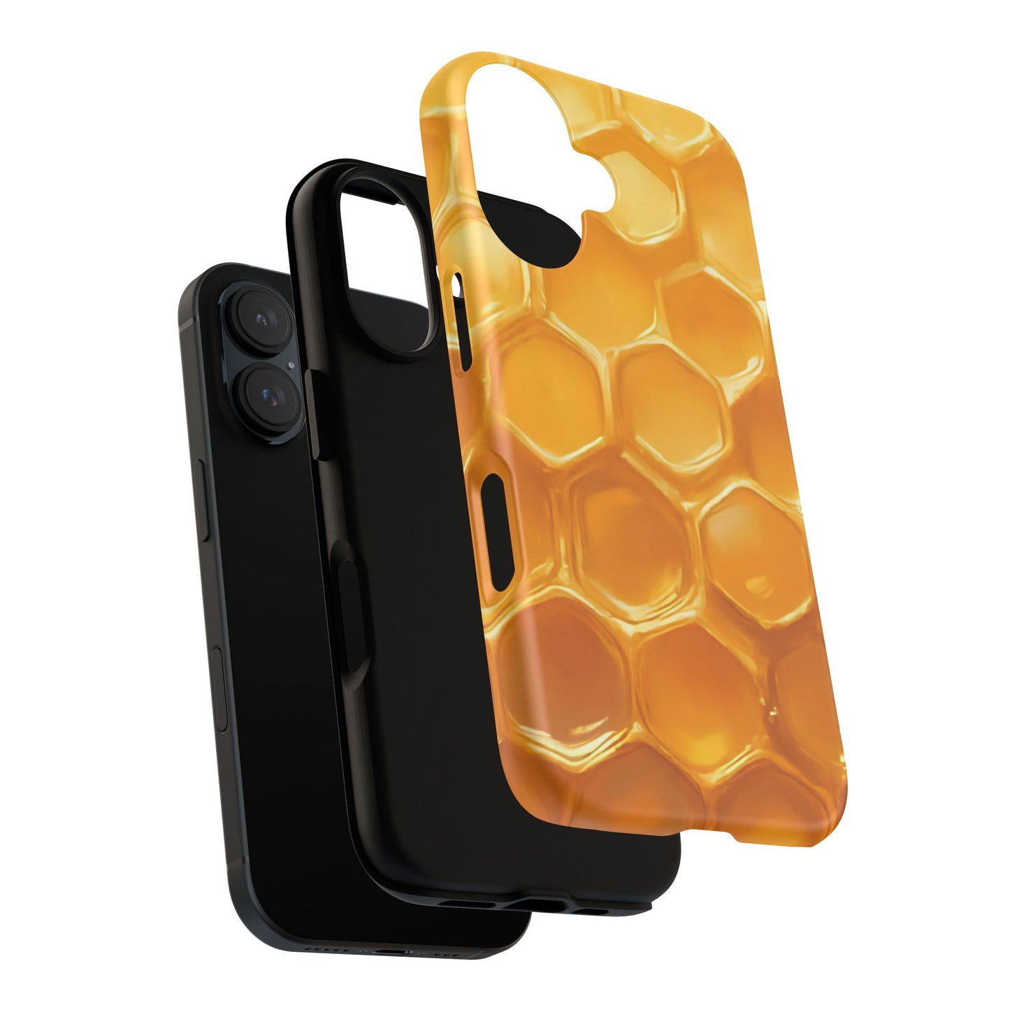 Golden Hive Case | Honeycomb-Inspired Tough Protection