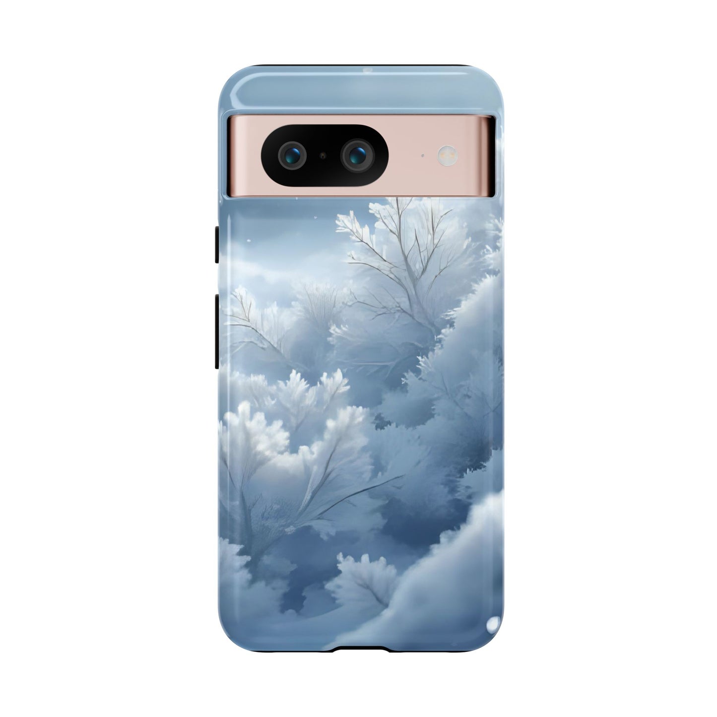 Frostglow Branch Case | Subtle Winter Beauty, Strong Everyday Protection