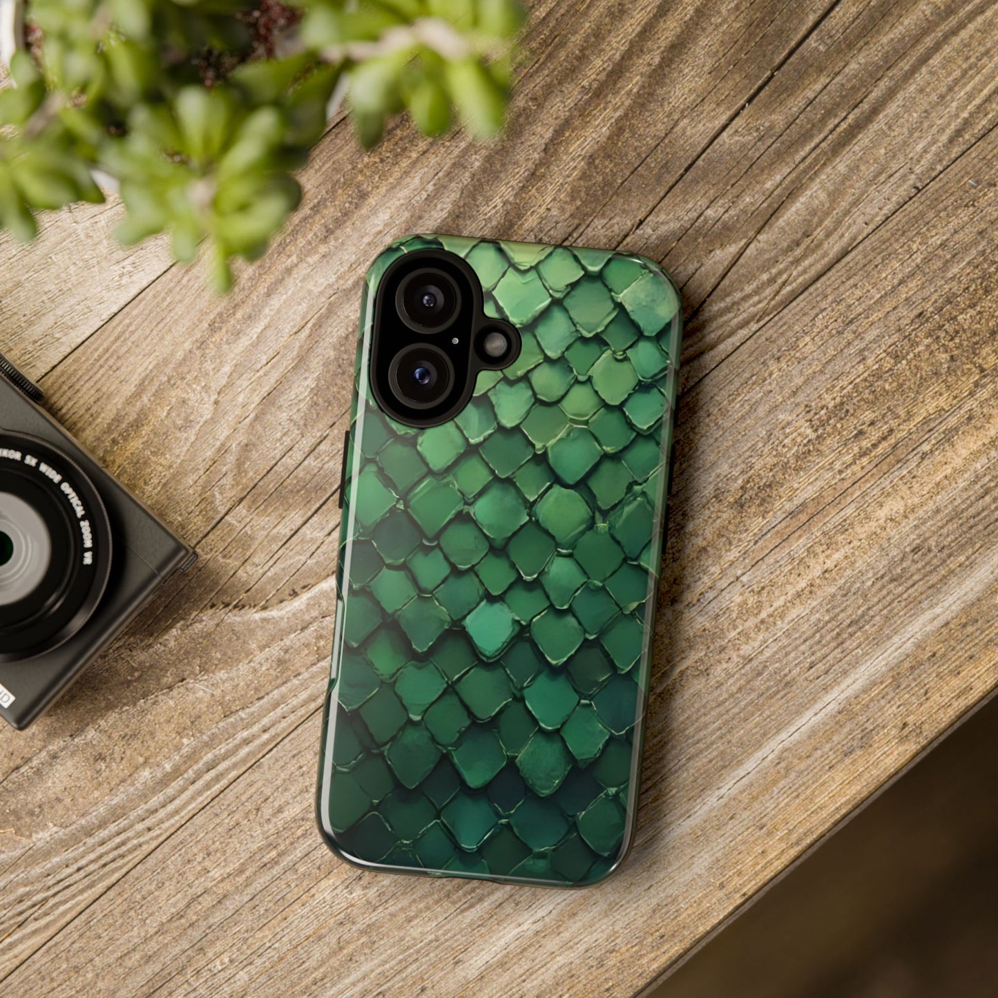Verdant Scale Case | Bold Nature-Inspired Phone Armor