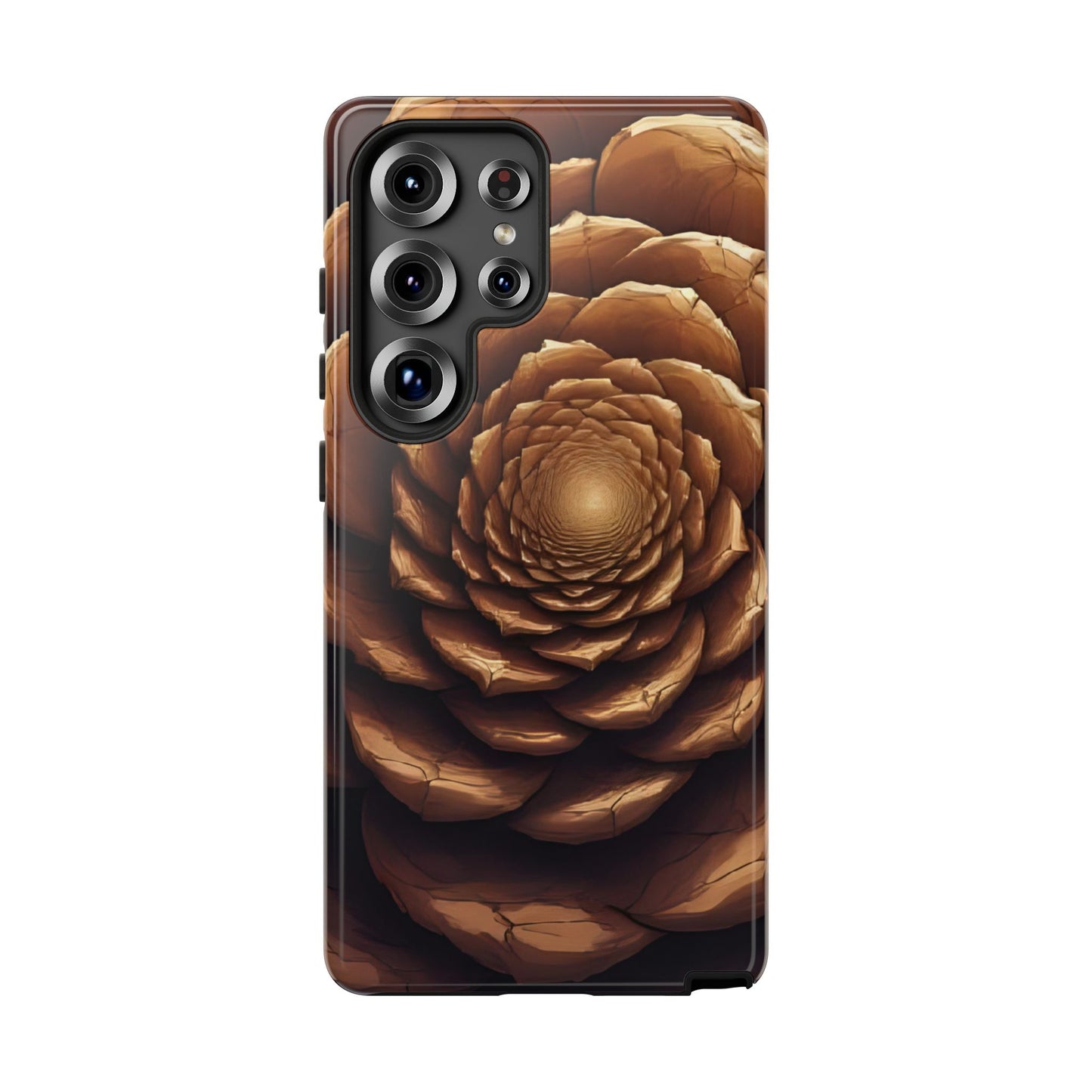 Forest Ember Case | Pinecone-Inspired Rustic Phone Protection