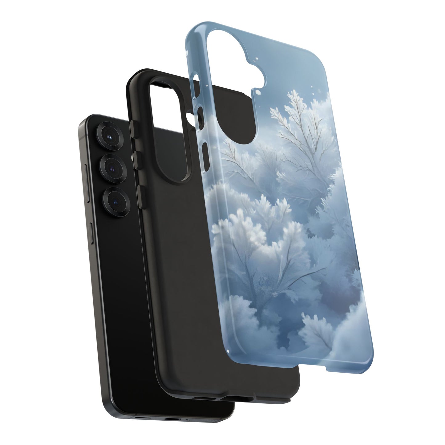 Frostglow Branch Case | Subtle Winter Beauty, Strong Everyday Protection