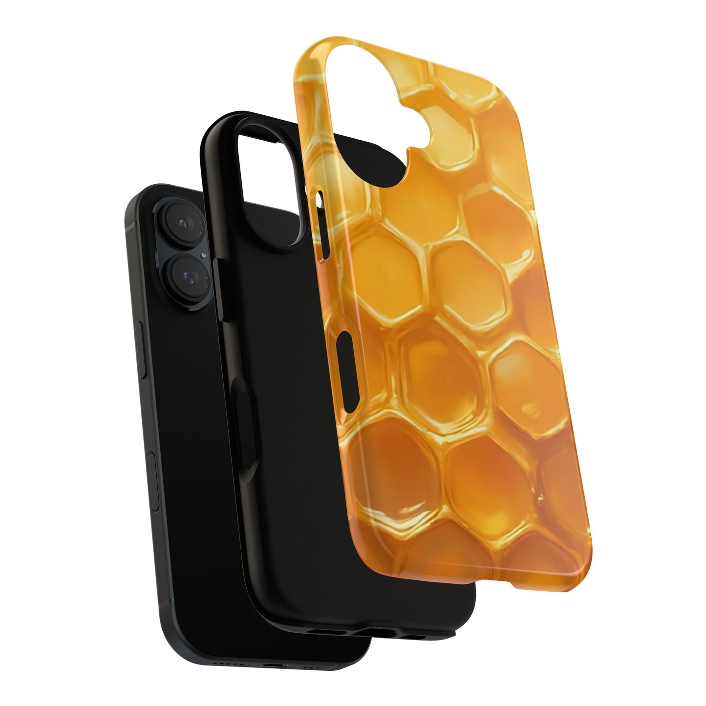 Golden Hive Case | Honeycomb-Inspired Tough Protection