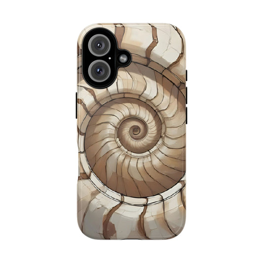 Spiral Shell Case | Ocean-Inspired Flow & Protection