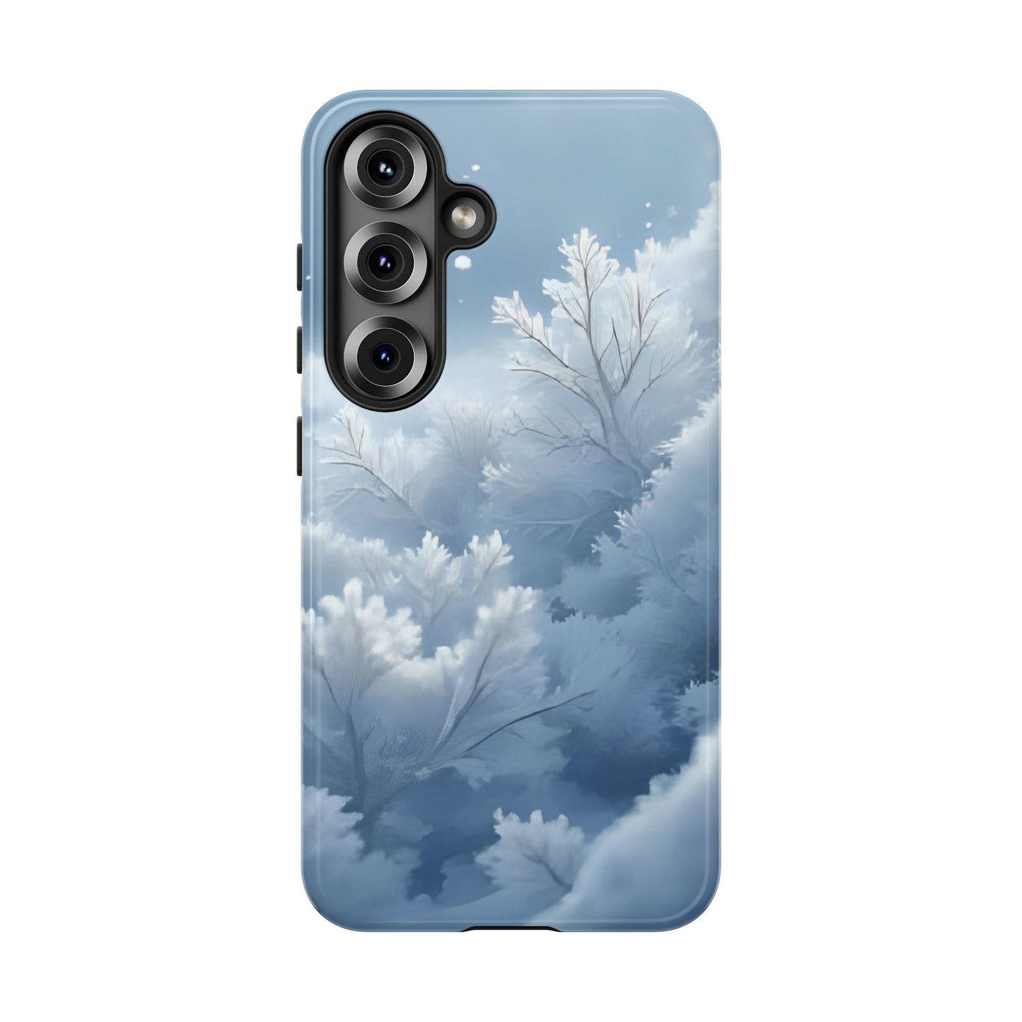 Frostglow Branch Case | Subtle Winter Beauty, Strong Everyday Protection